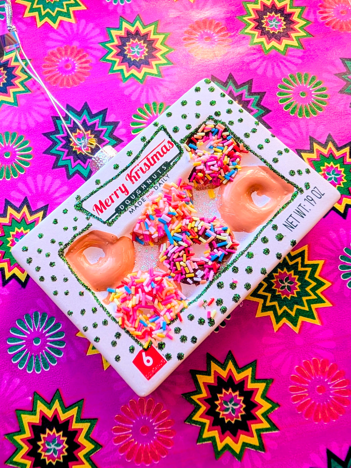 Merry Krismas doughnuts Cody foster