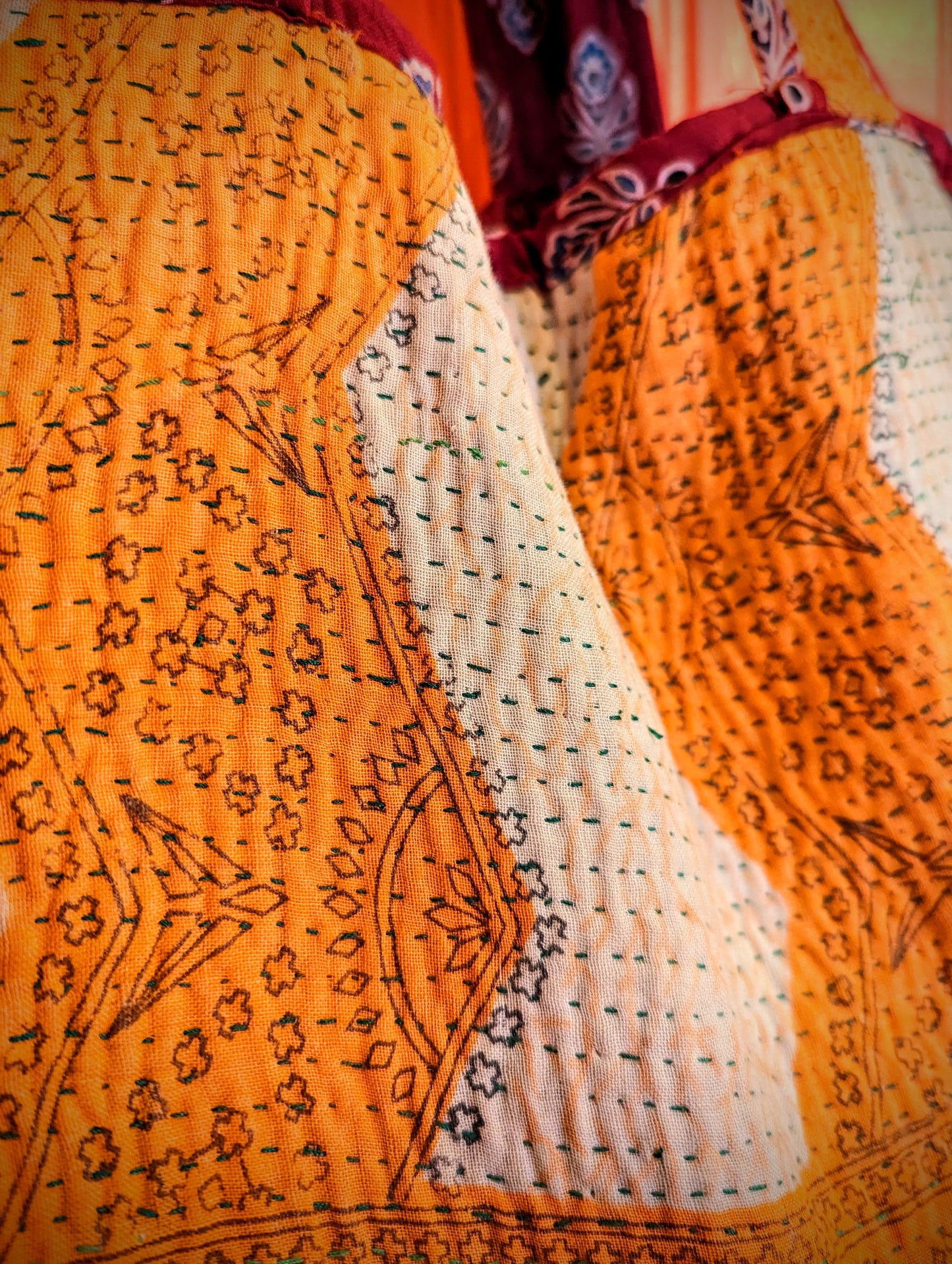 *SALE*Vintage upcycled kantha bags