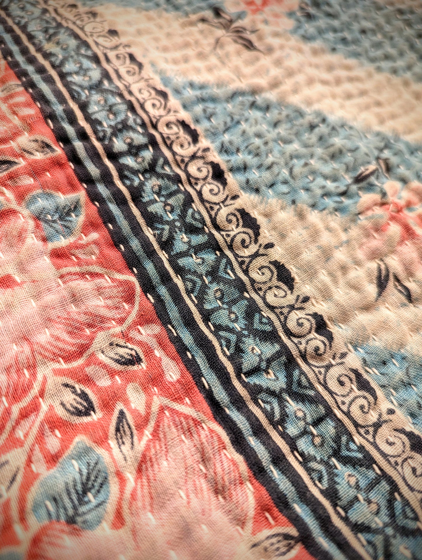 *SALE*Vintage upcycled kantha bags