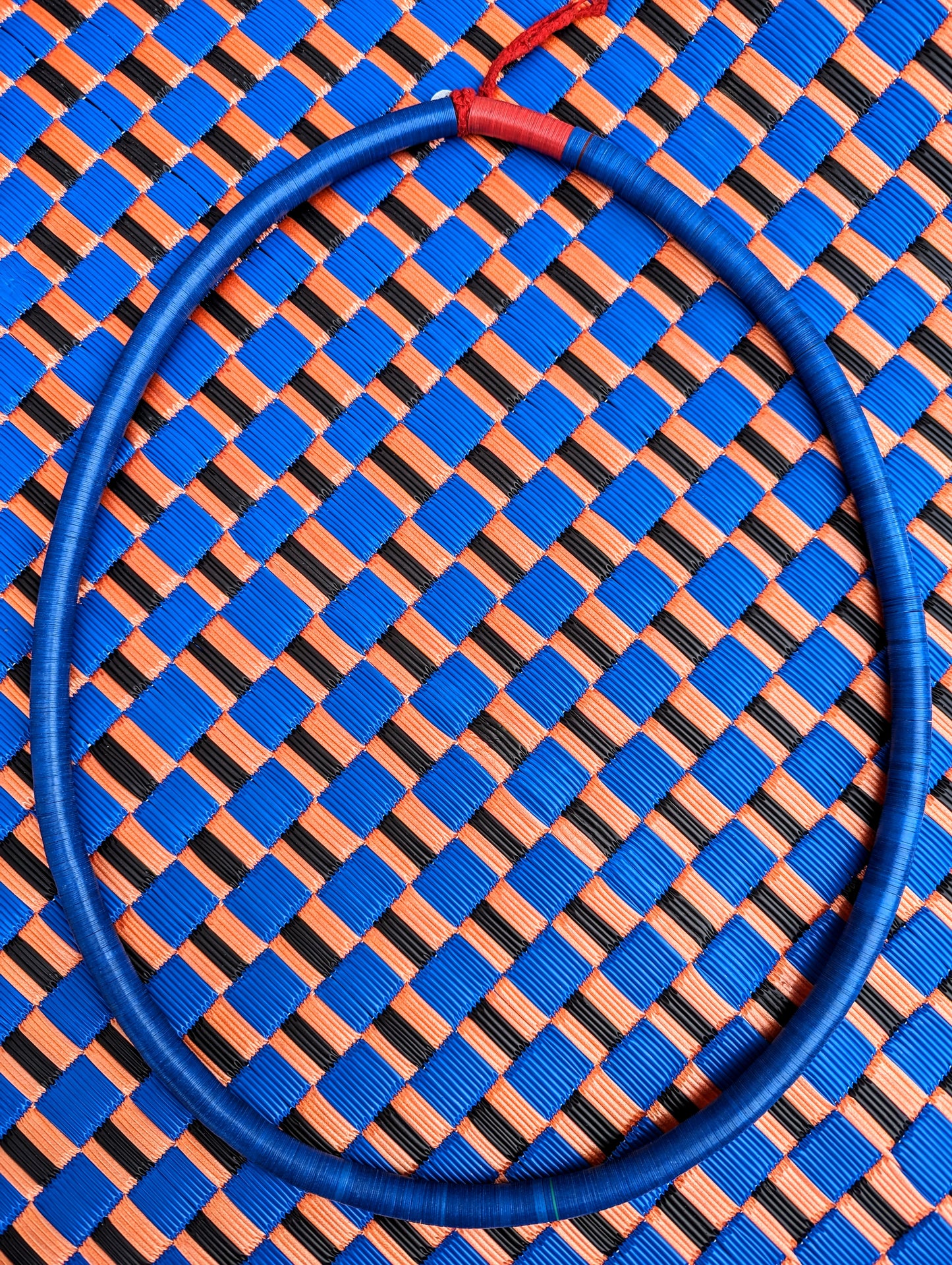 Nigerian bakelite blues necklaces