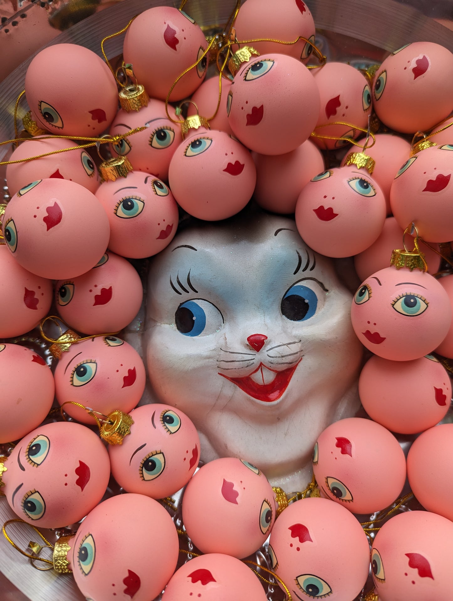1950s style doll faces