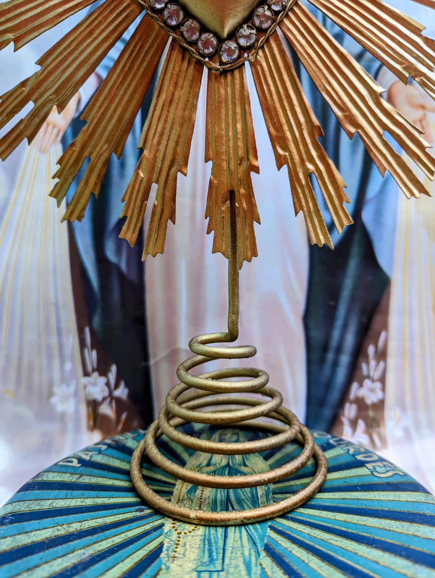 Sacred heart tree topper
