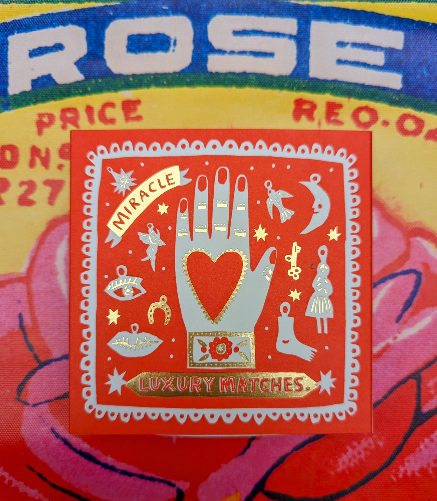 Super luxe printed peanut x Charlotte Farmer matches