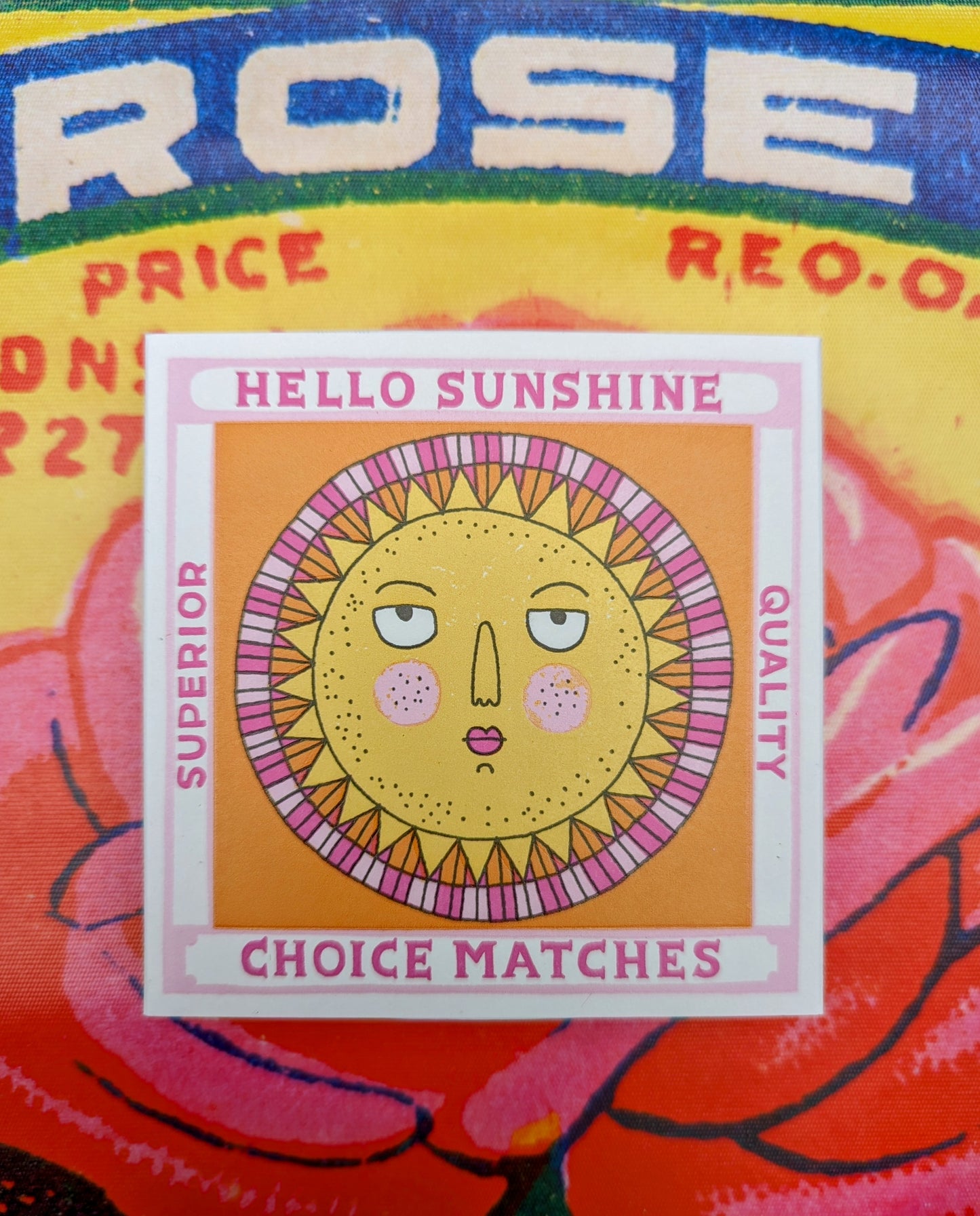 Super luxe printed peanut x Charlotte Farmer matches