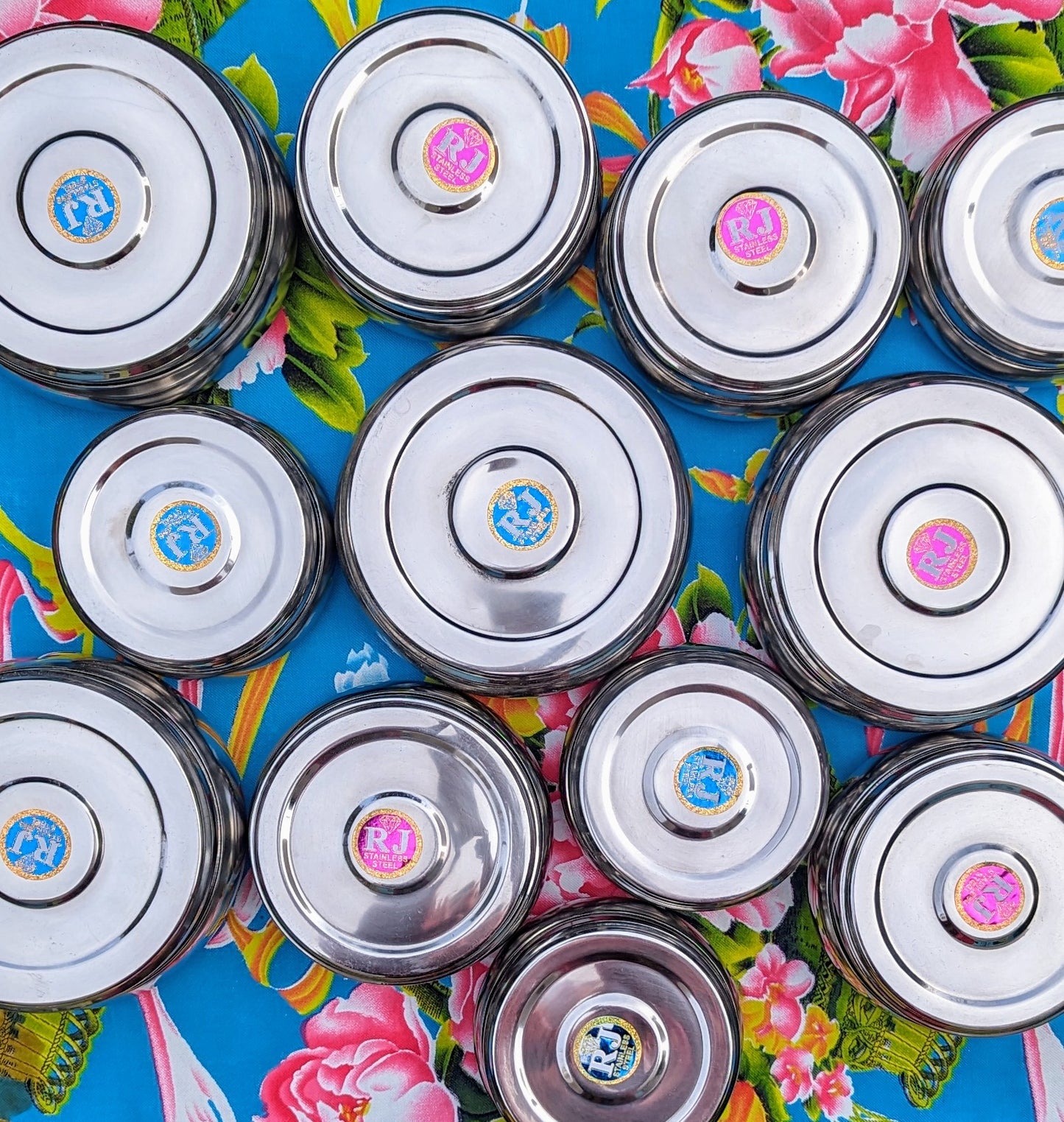 Stainless steel nesting pots