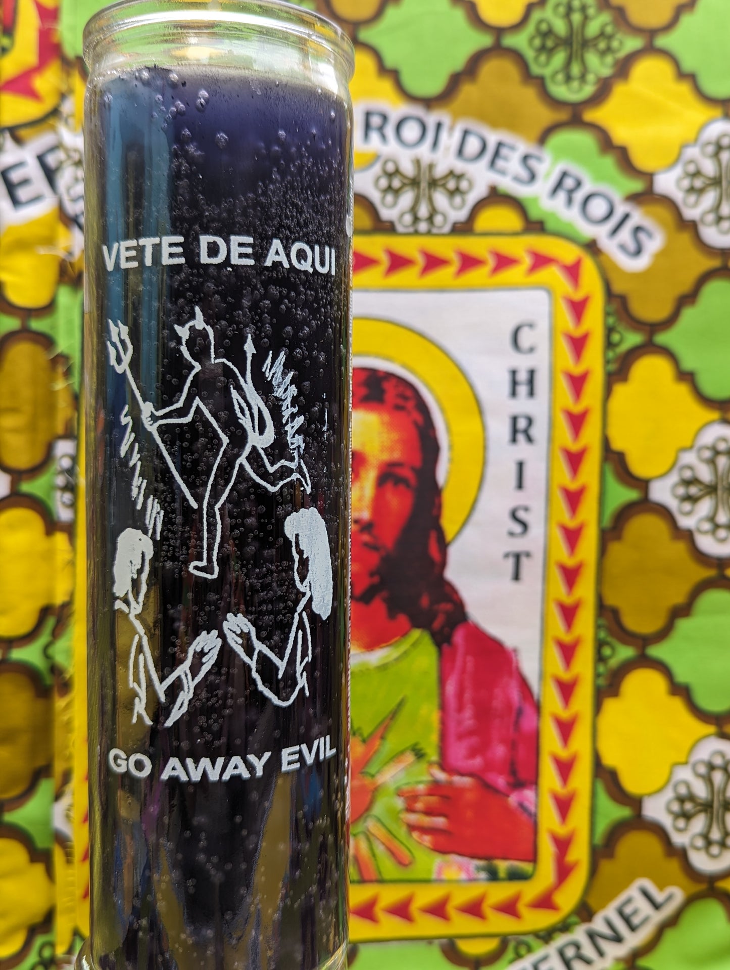 Luck, love and devotion candles