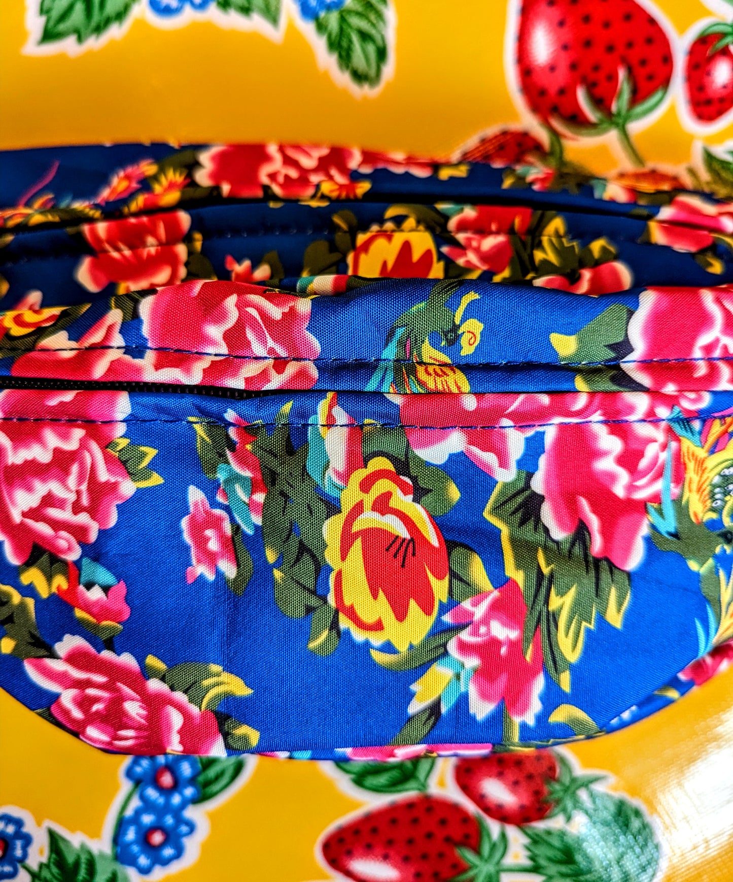Shanghai peony bum bag