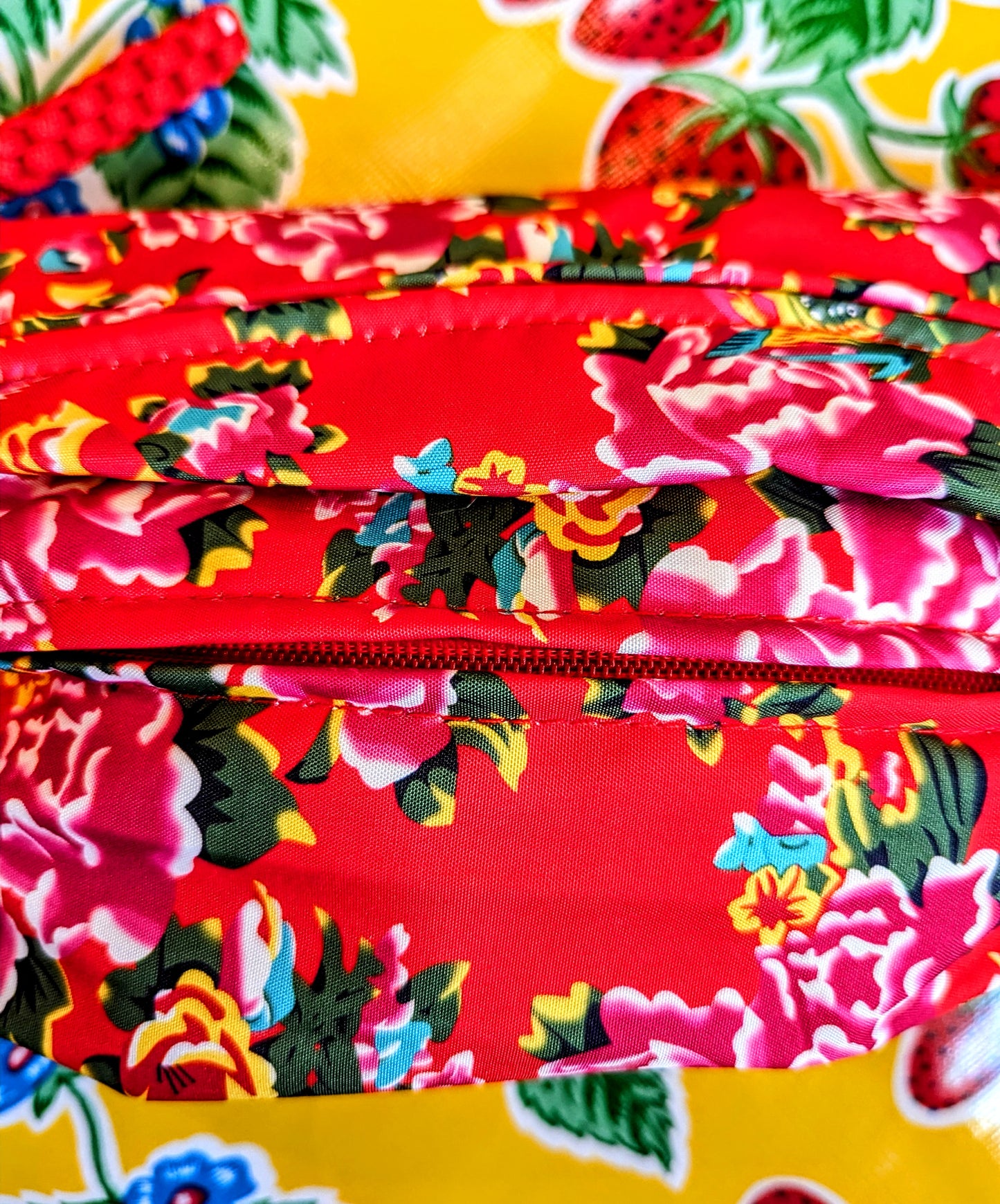 Shanghai peony bum bag