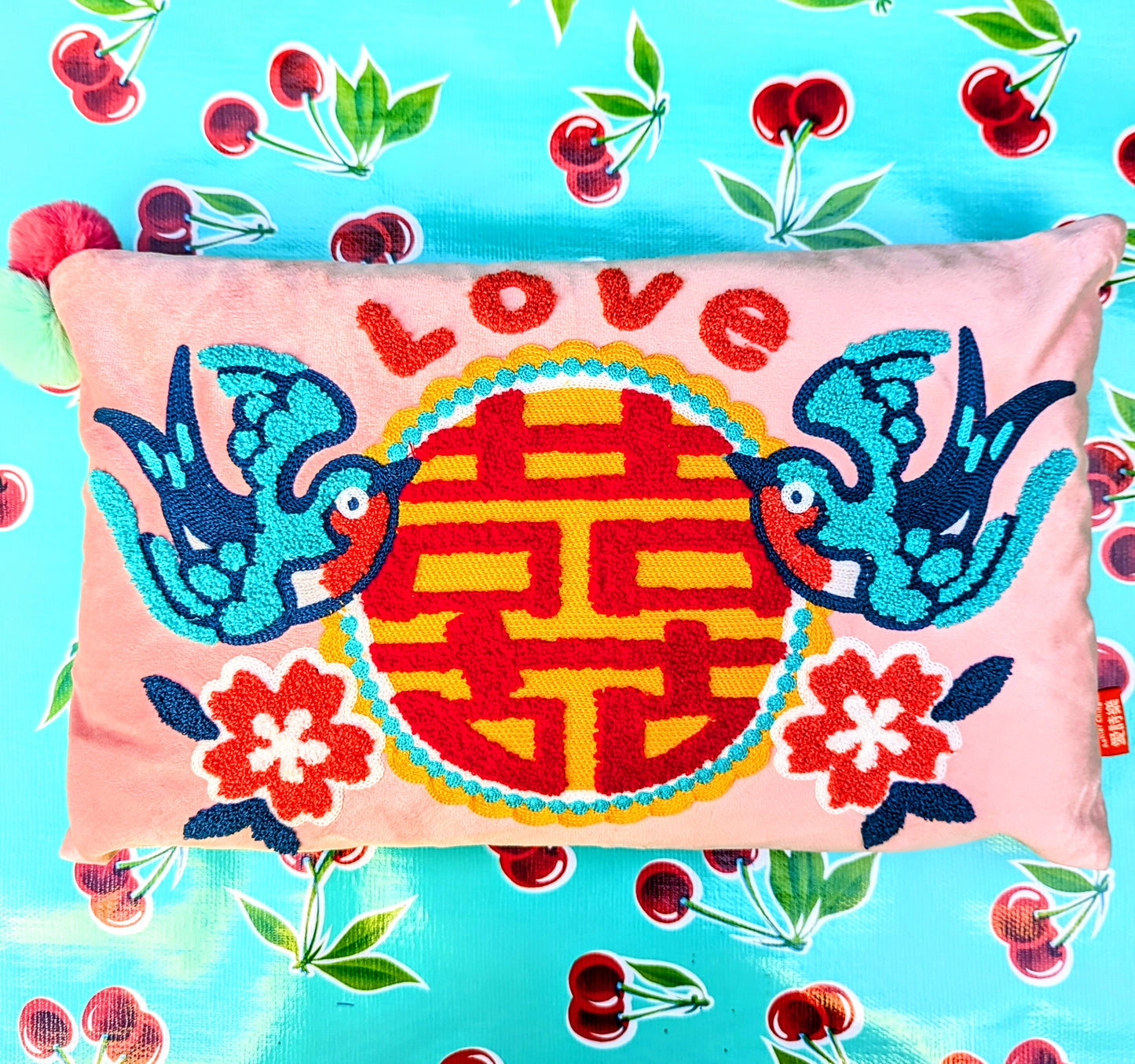 Tufty pastel lovely cushions