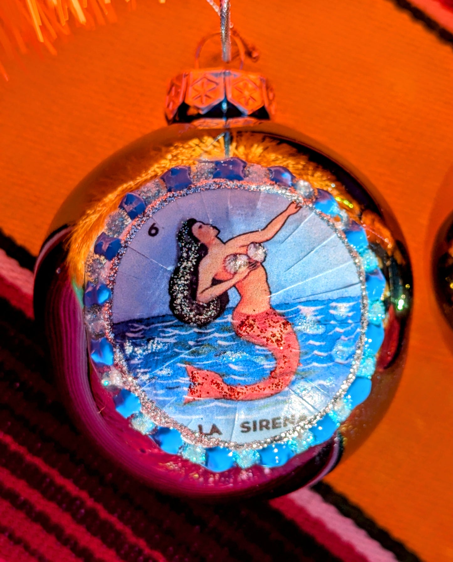 Mexican loteria baubles