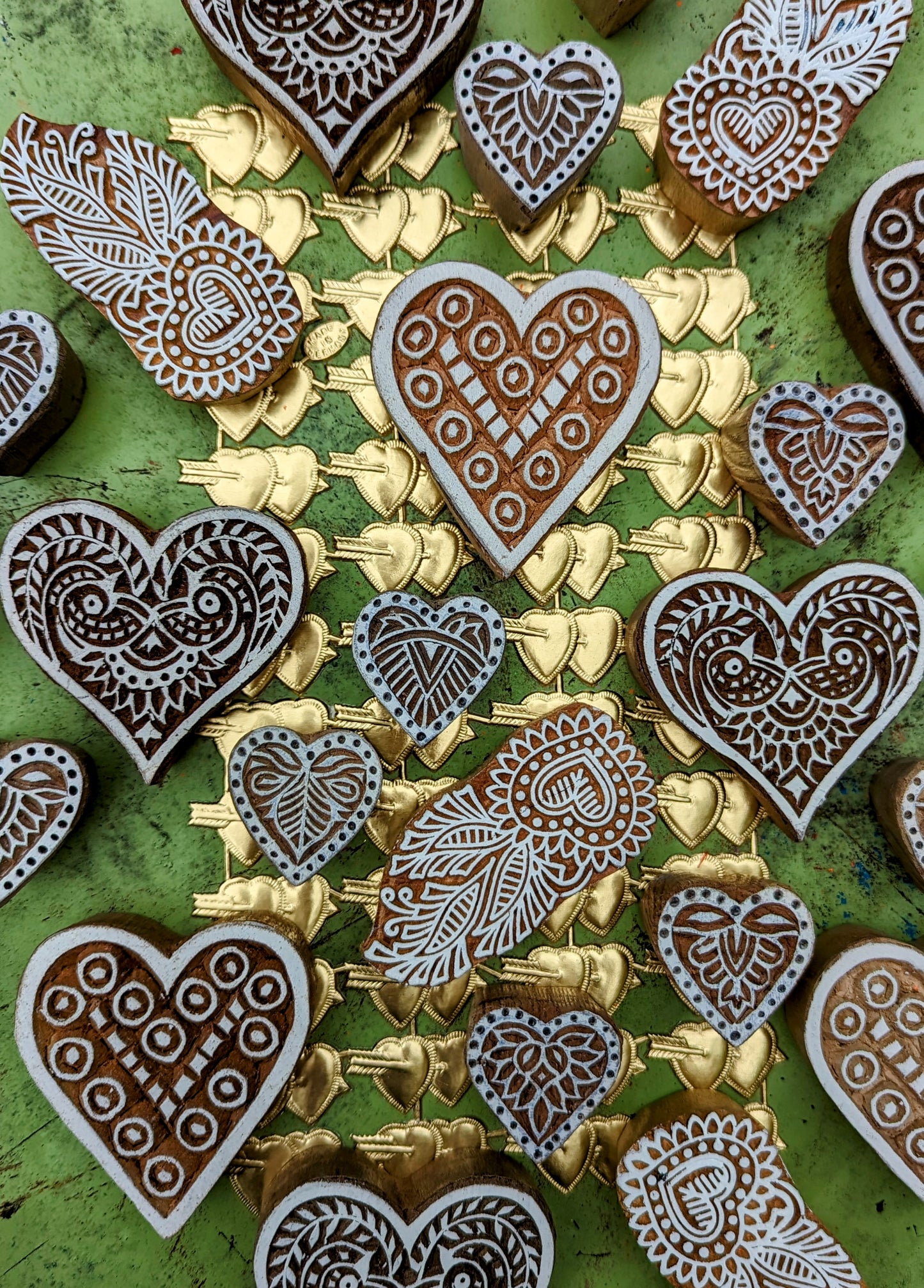 Heart wood blocks