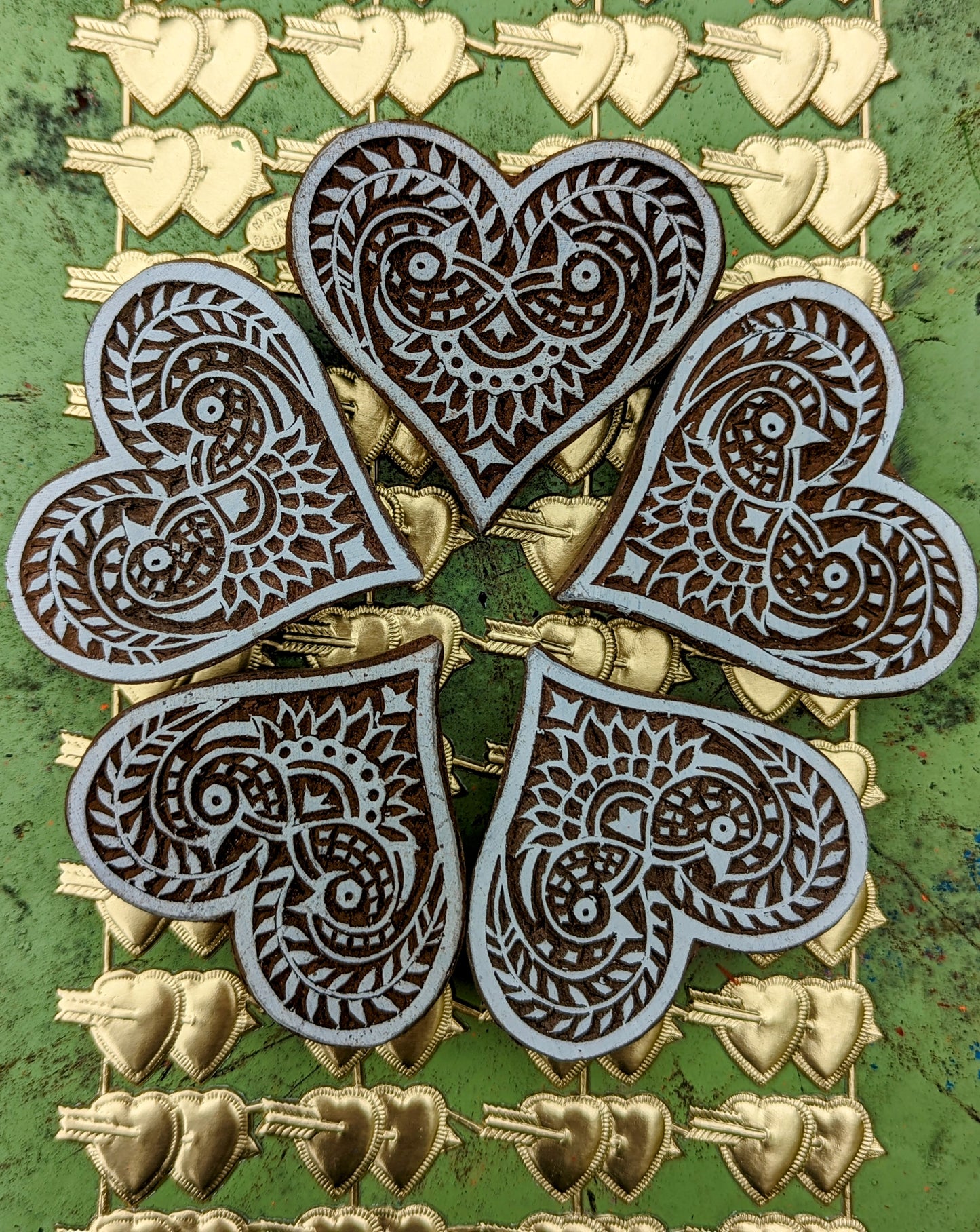 Heart wood blocks