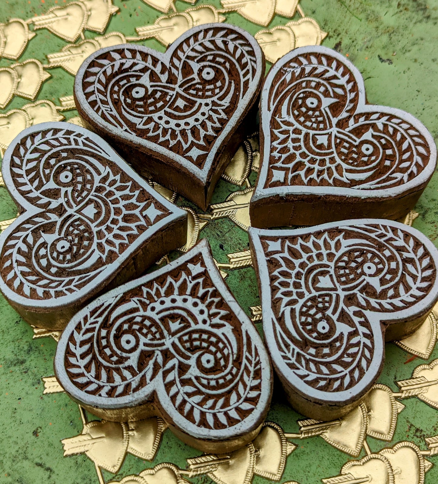 Heart wood blocks