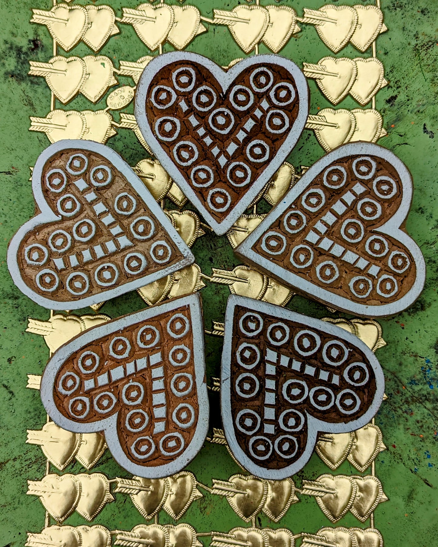 Heart wood blocks