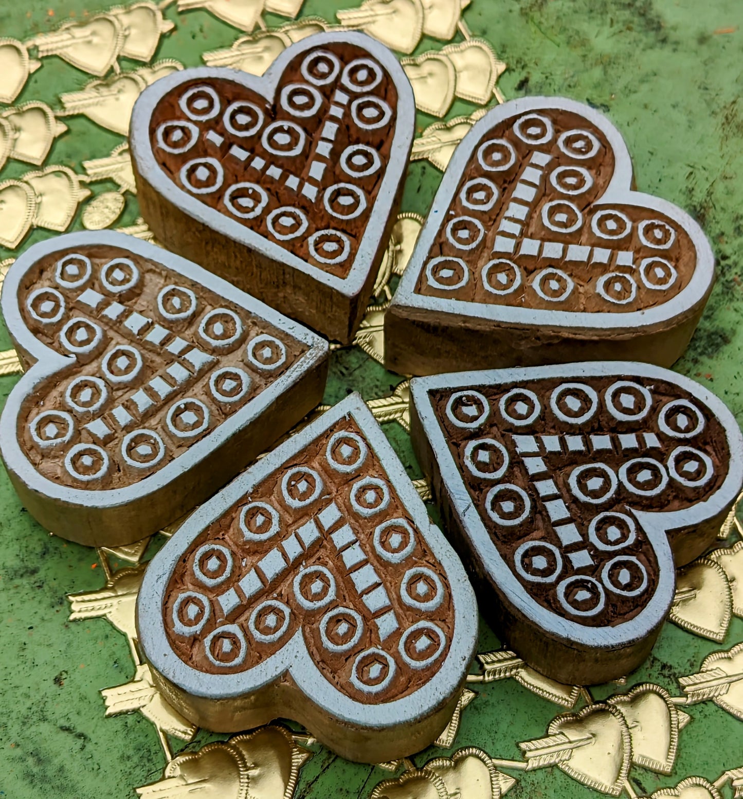 Heart wood blocks