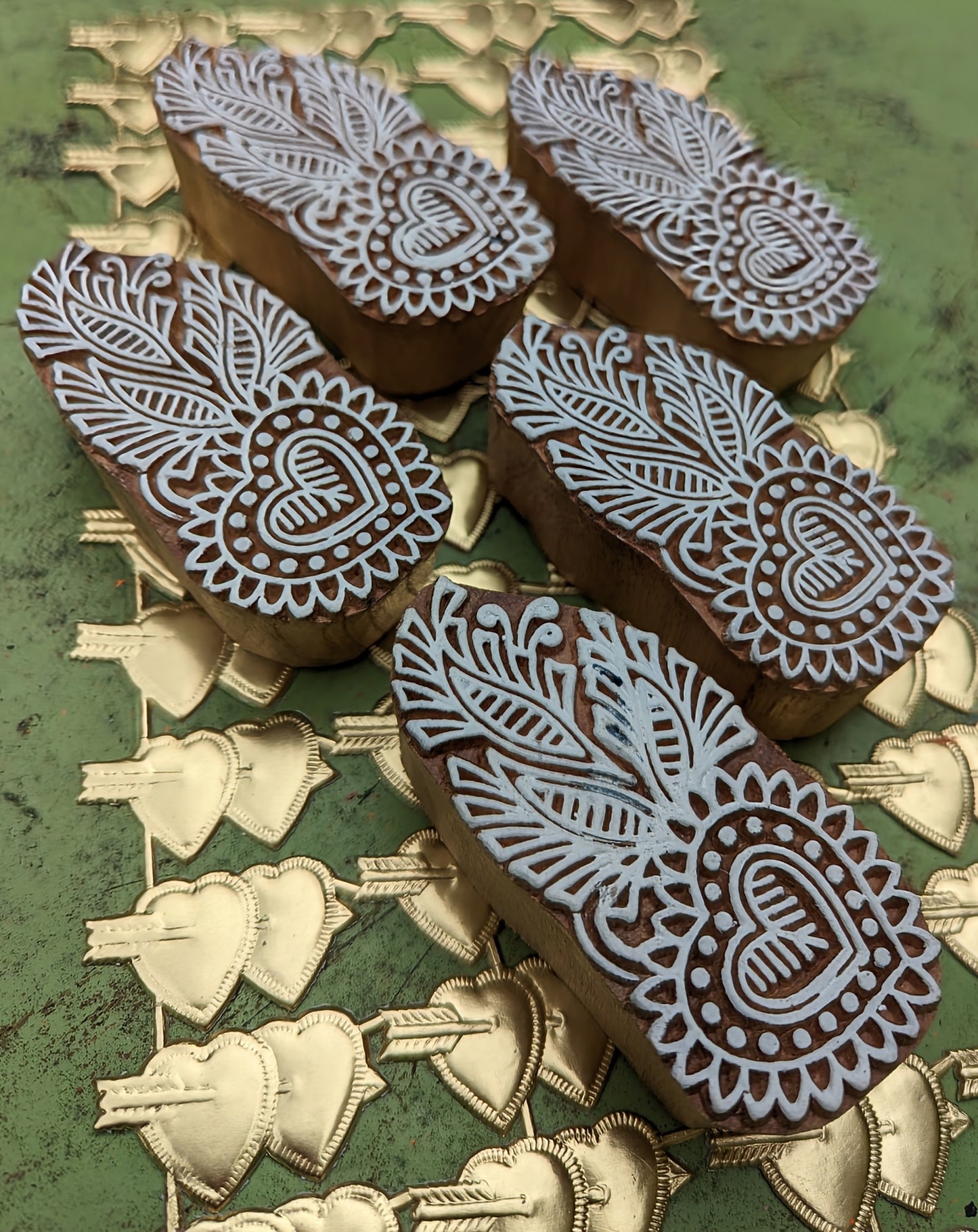 Heart wood blocks
