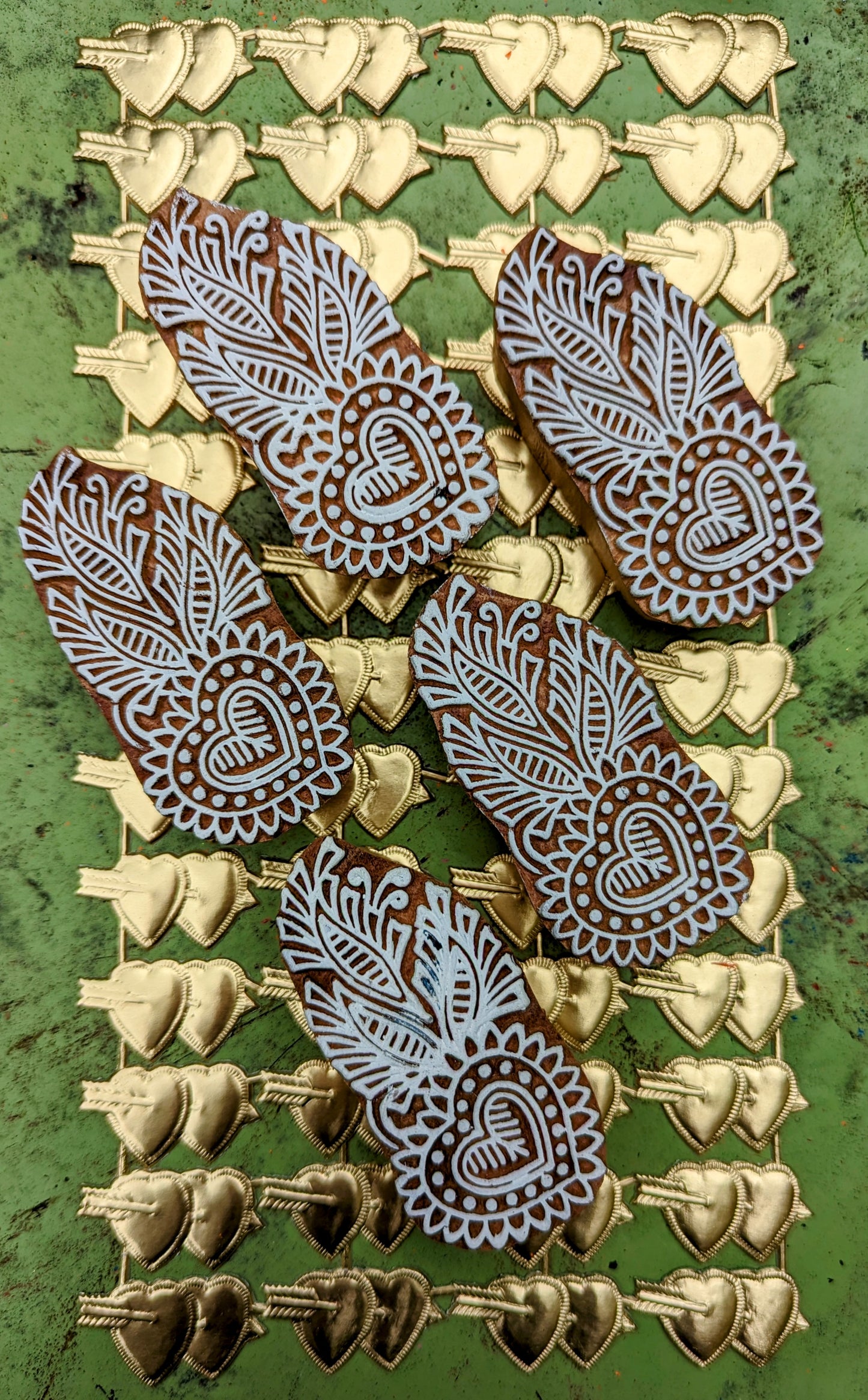 Heart wood blocks