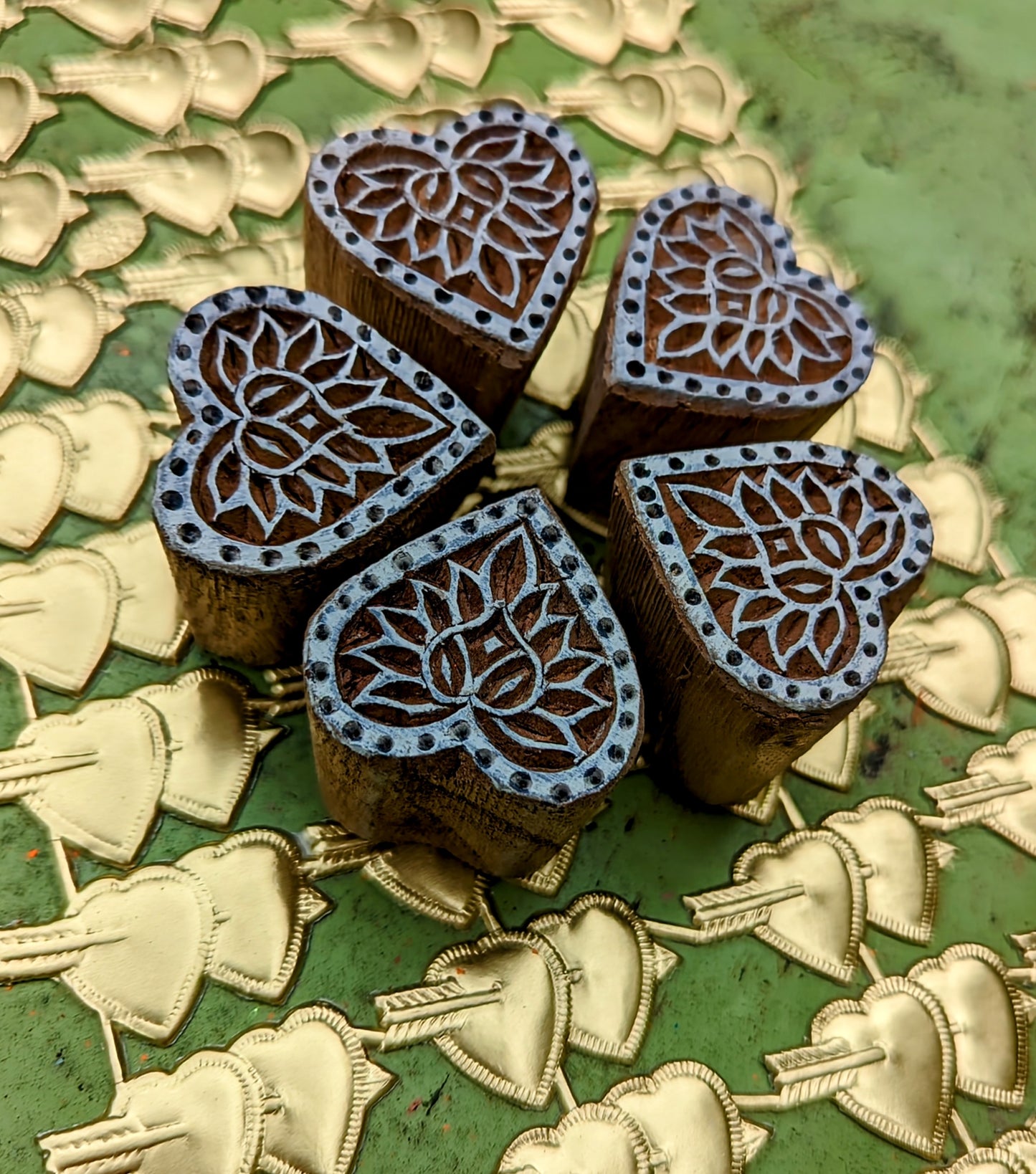Heart wood blocks