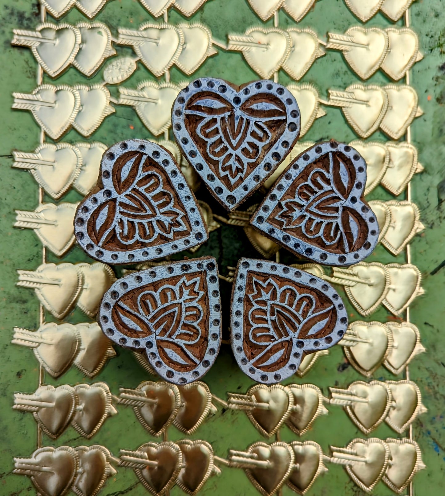 Heart wood blocks