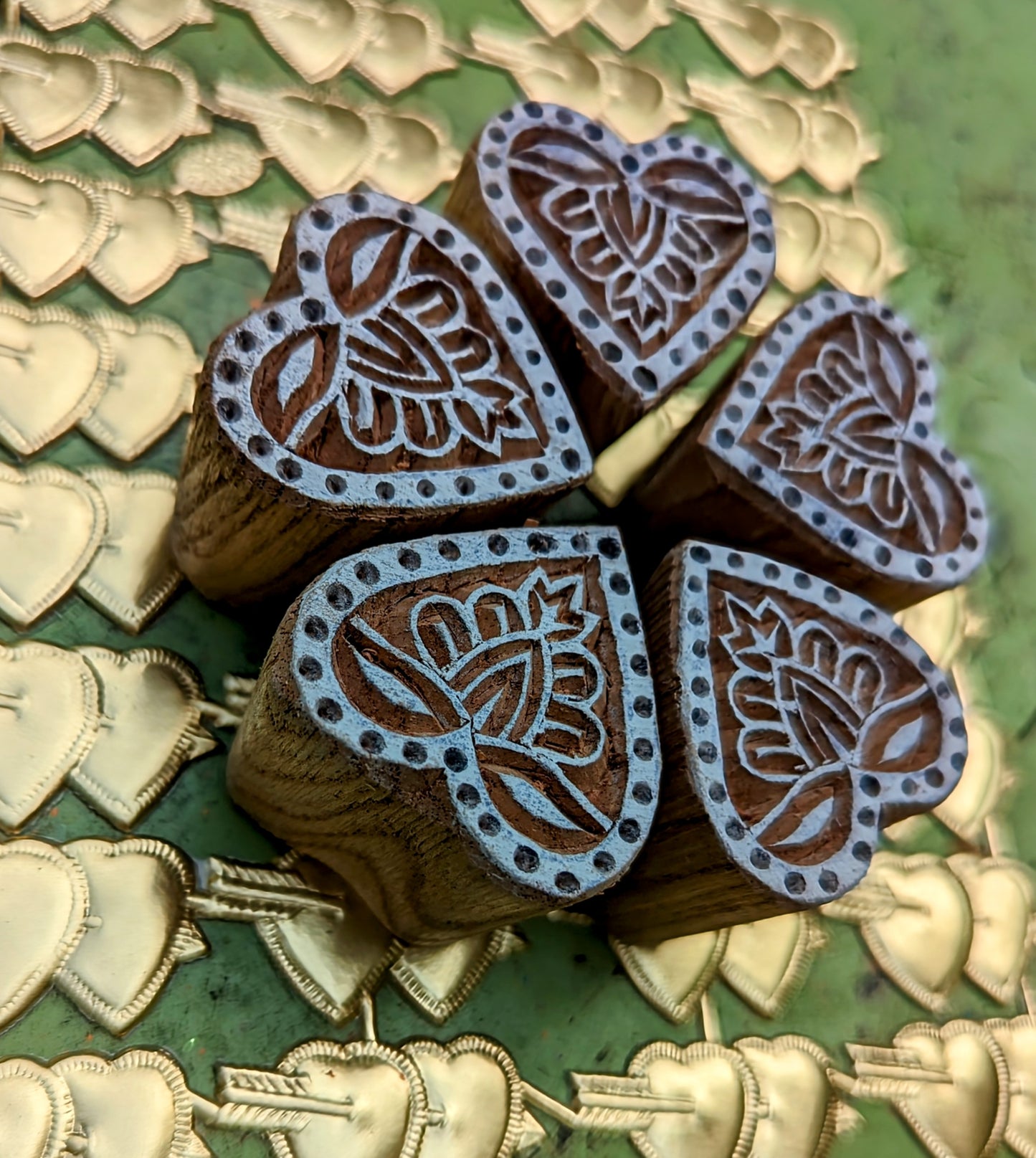 Heart wood blocks