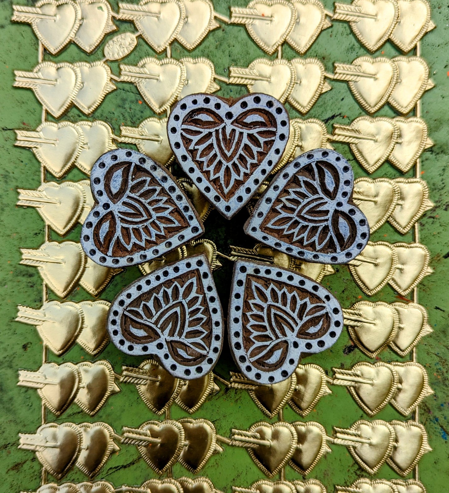 Heart wood blocks