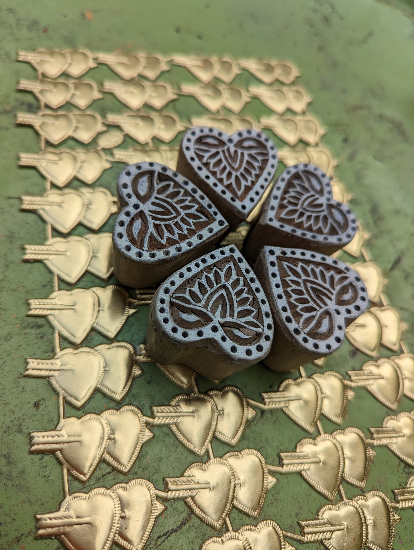 Heart wood blocks