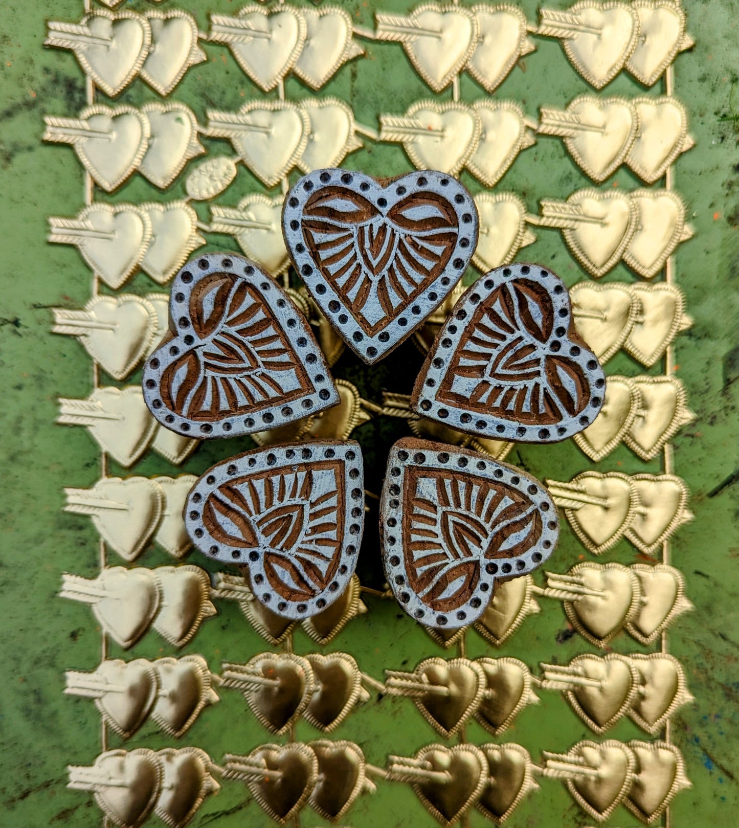 Heart wood blocks