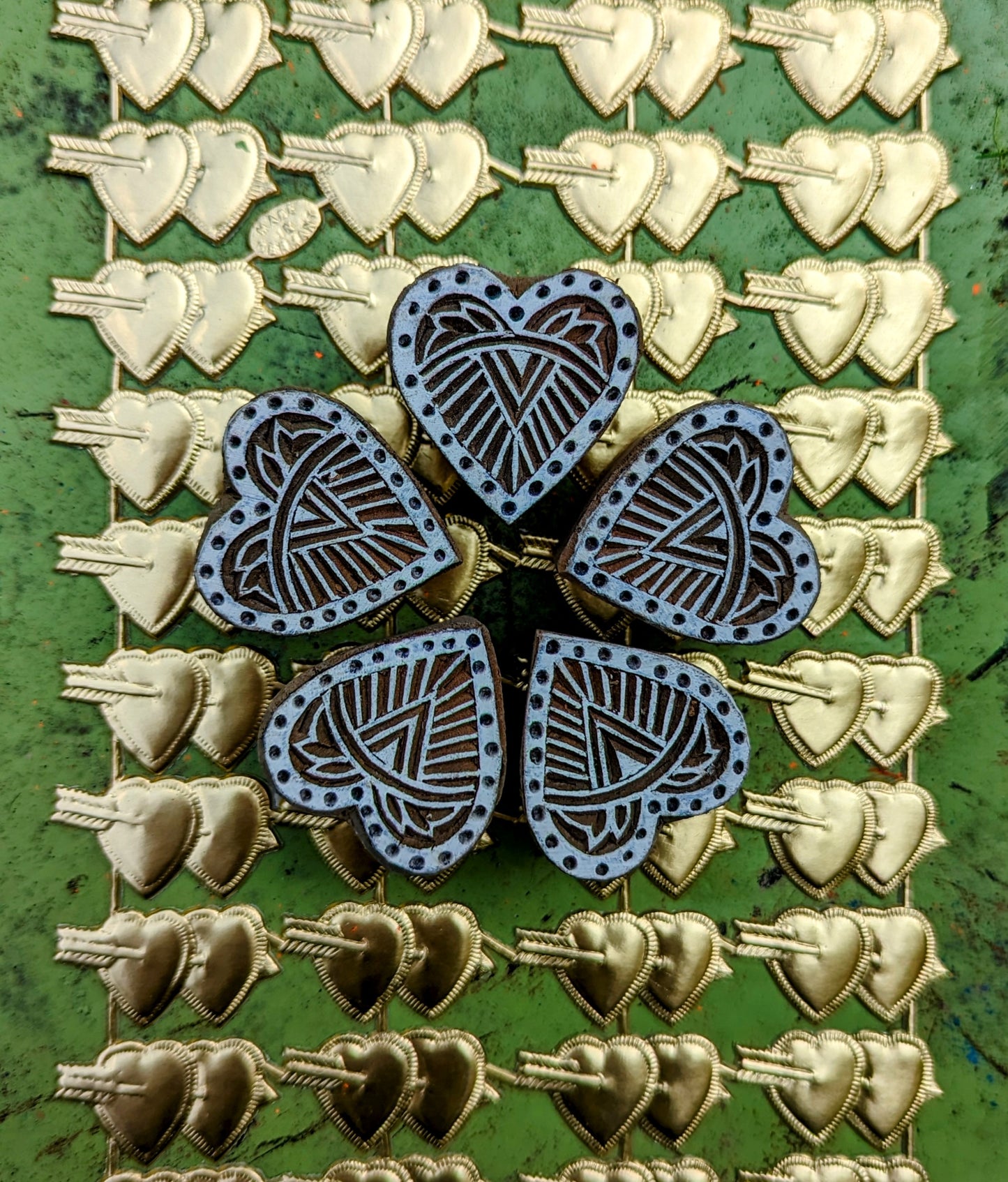 Heart wood blocks