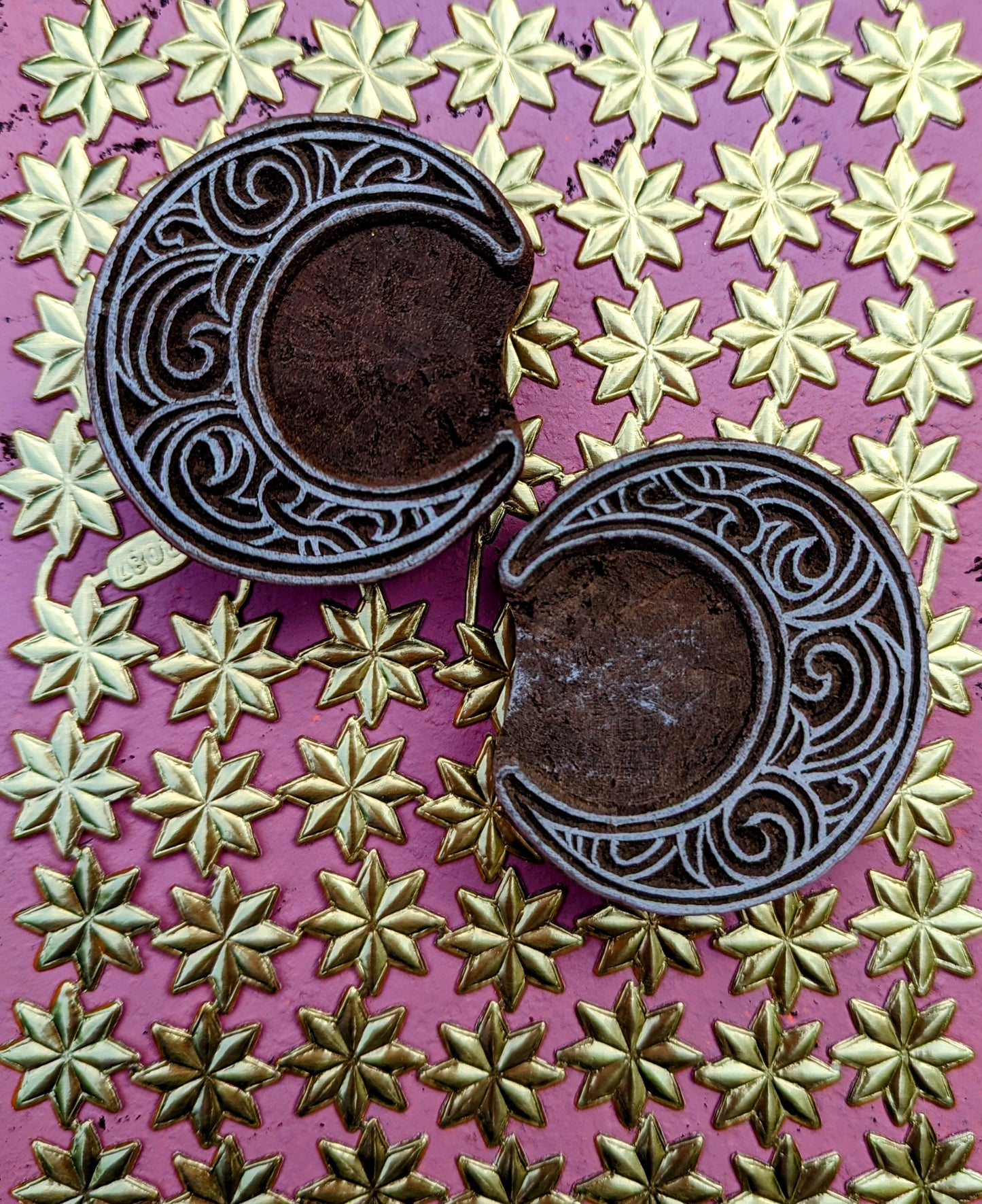 Celestial wood blocks