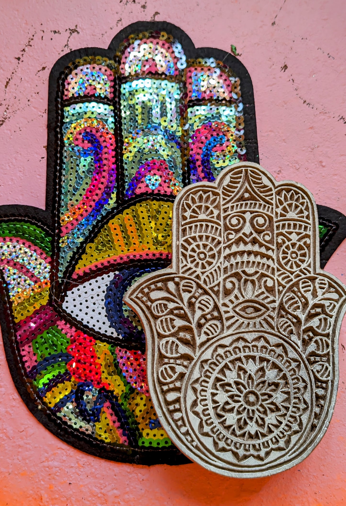 Spiritual wood blocks