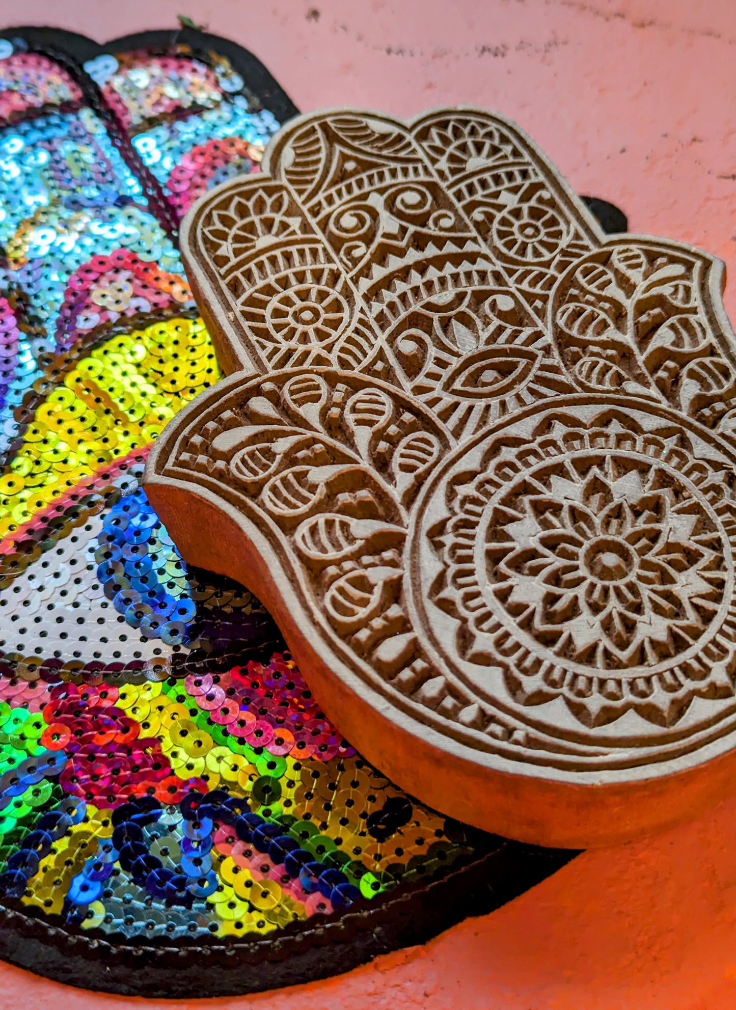 Spiritual wood blocks