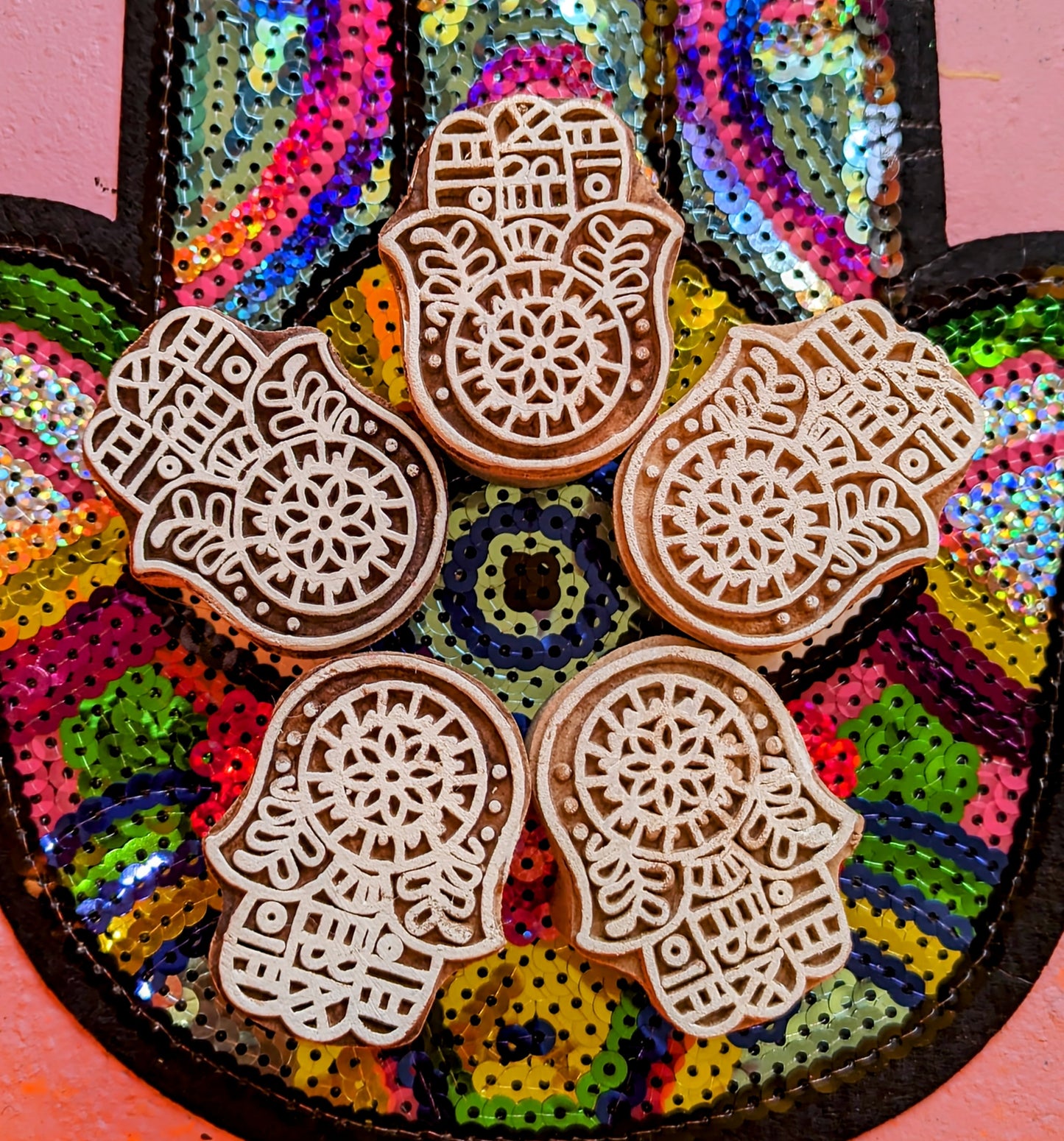 Spiritual wood blocks