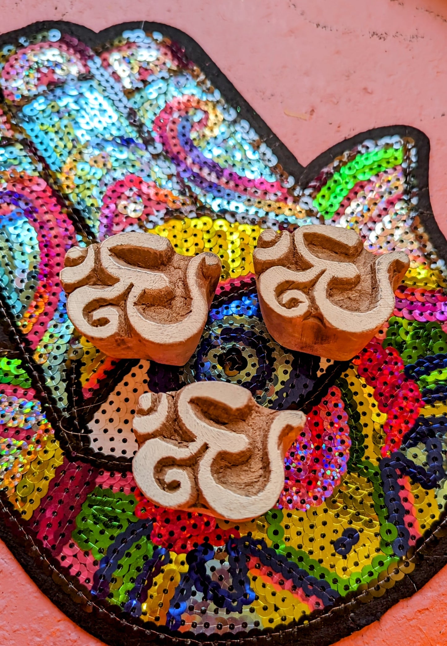 Spiritual wood blocks