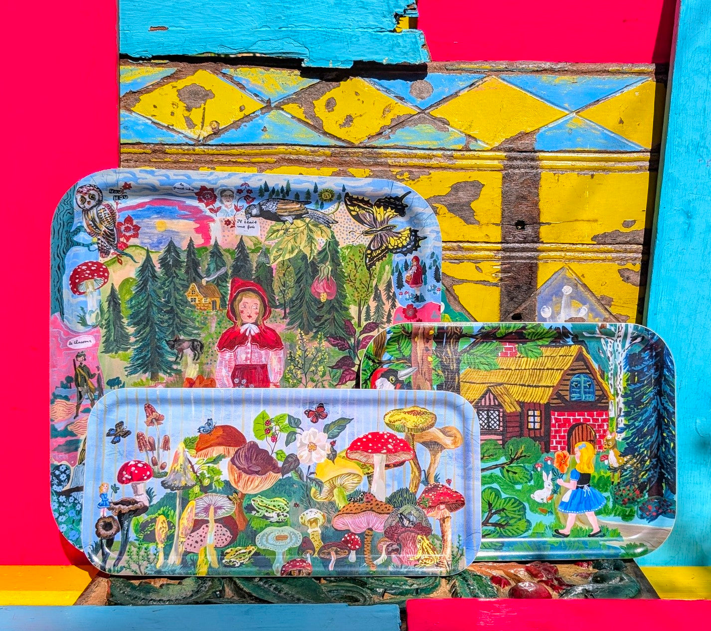Woodland wonderland trays