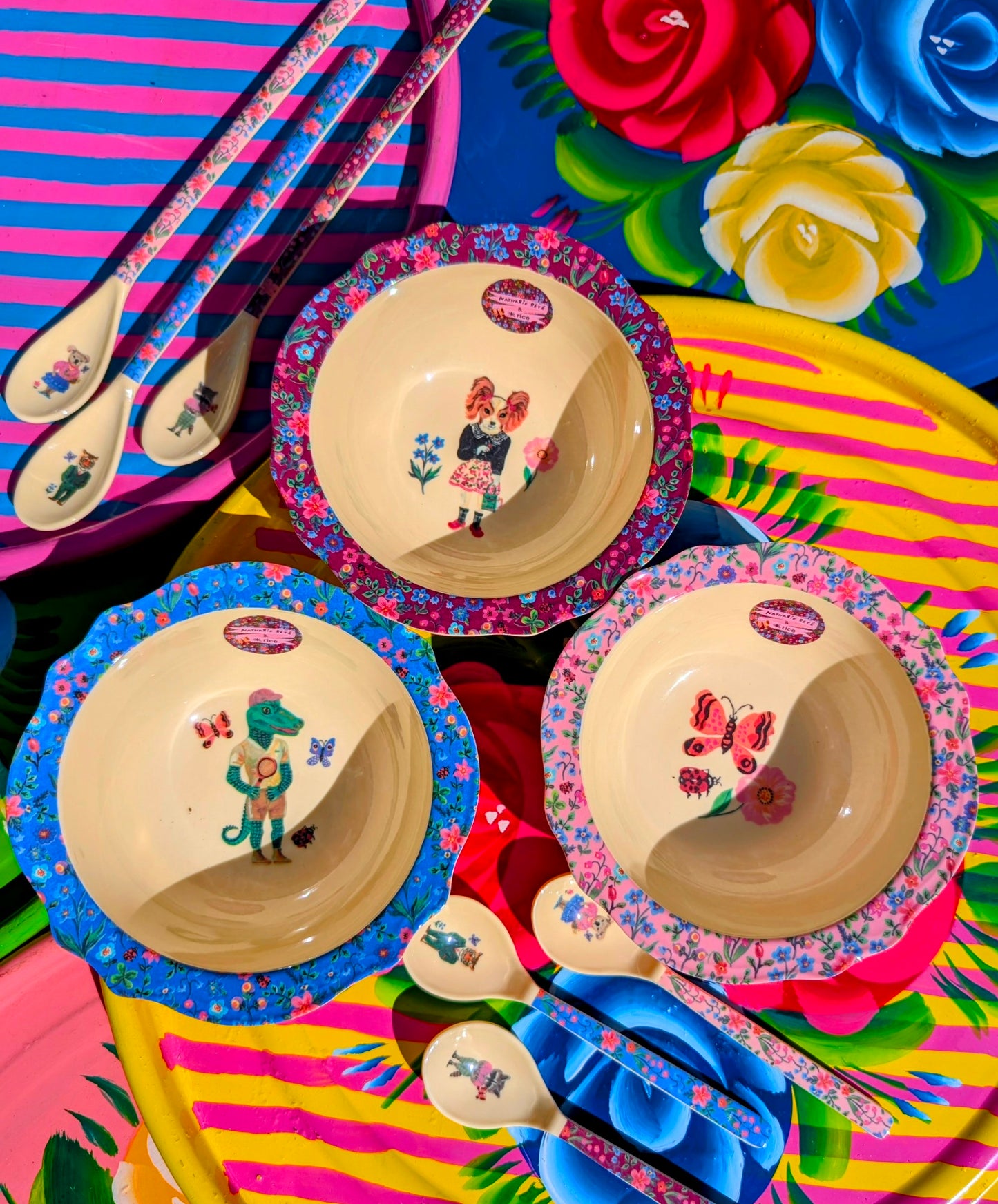 Nathalie Lete X Rice Melamine collection