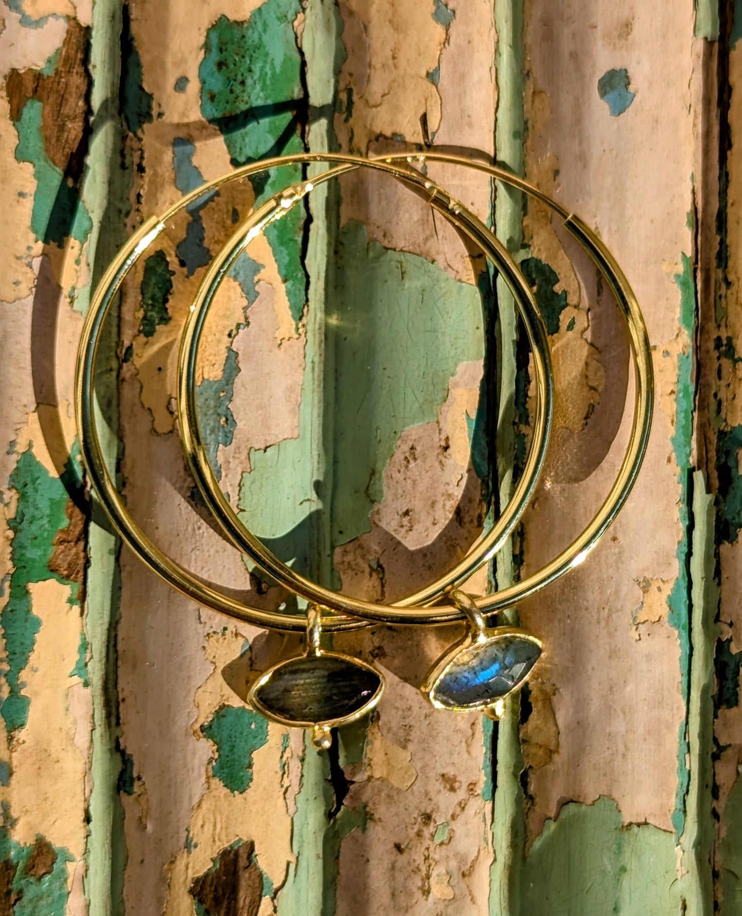 Jaipur jewels on hoops