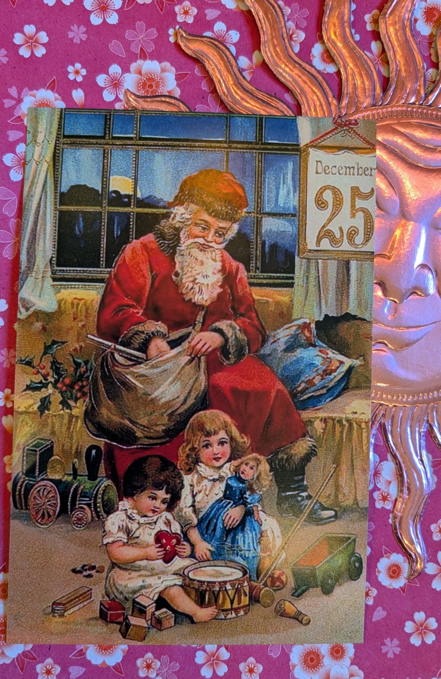 Cute vintage postcard set