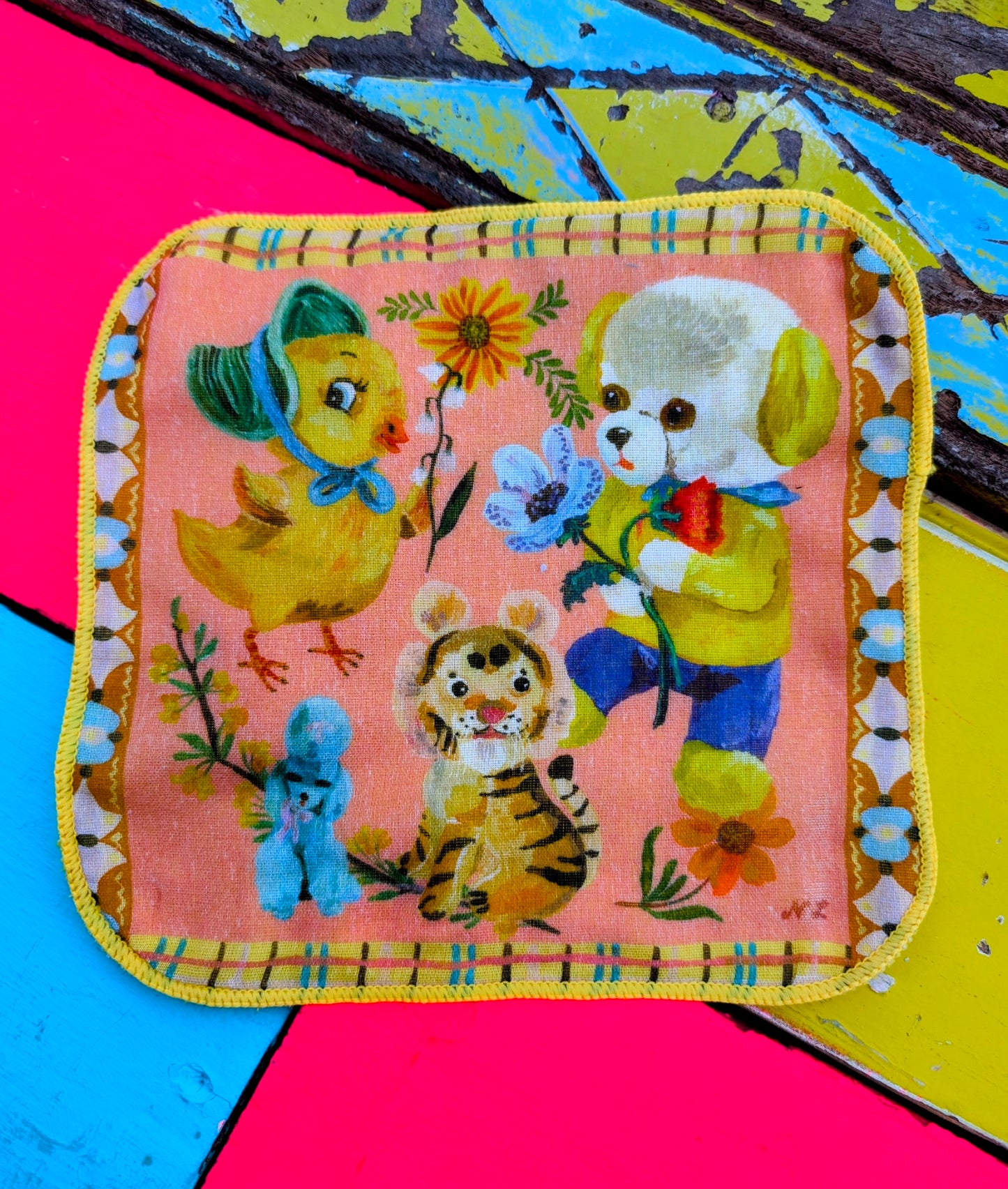Favourite toys flannel