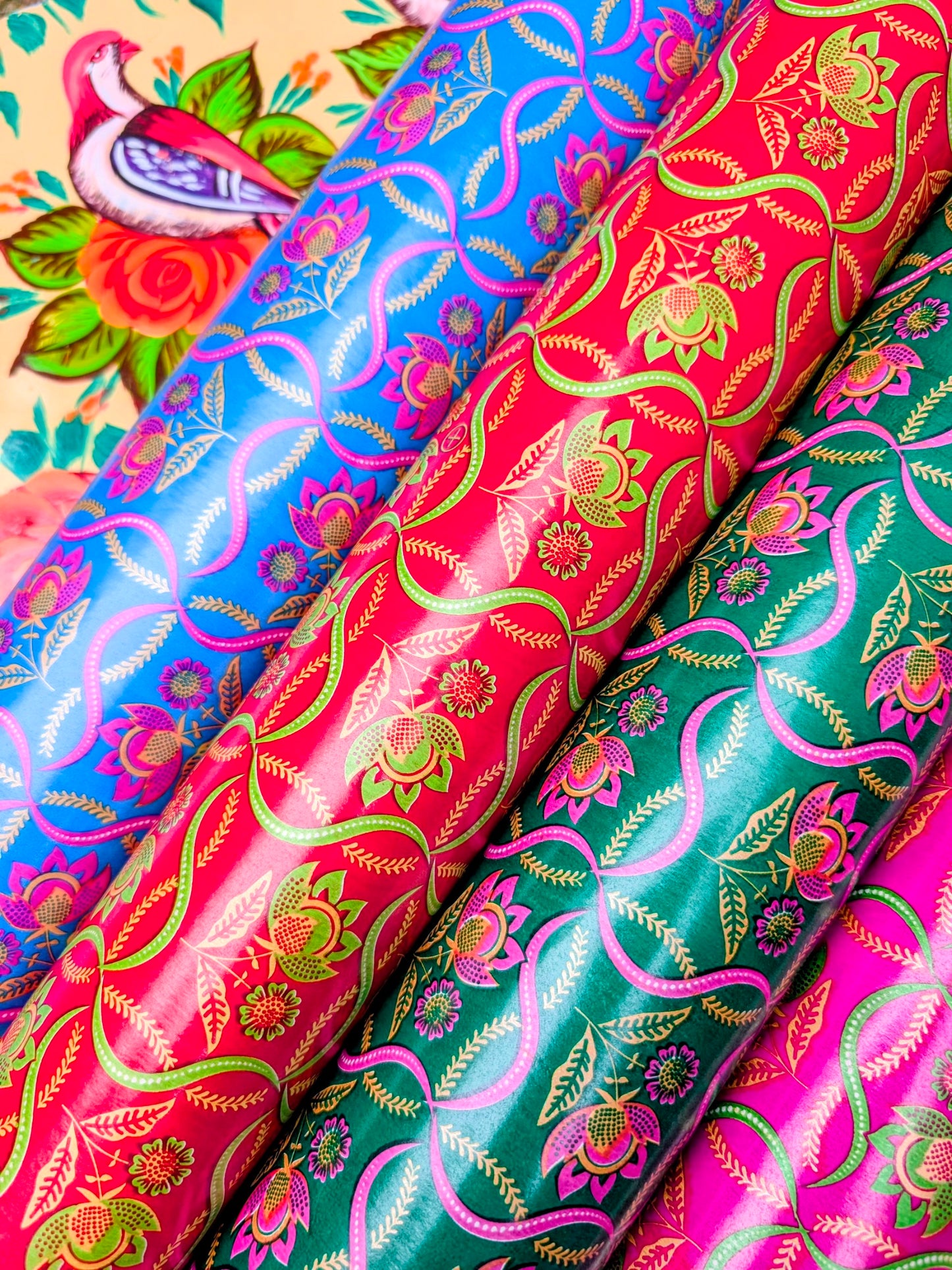 Indian wrap - fancy floral