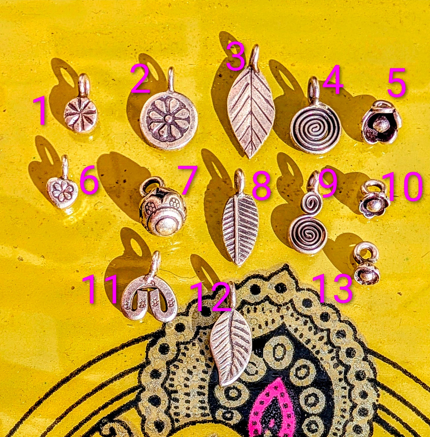 Flora & fauna Karen tribe charms