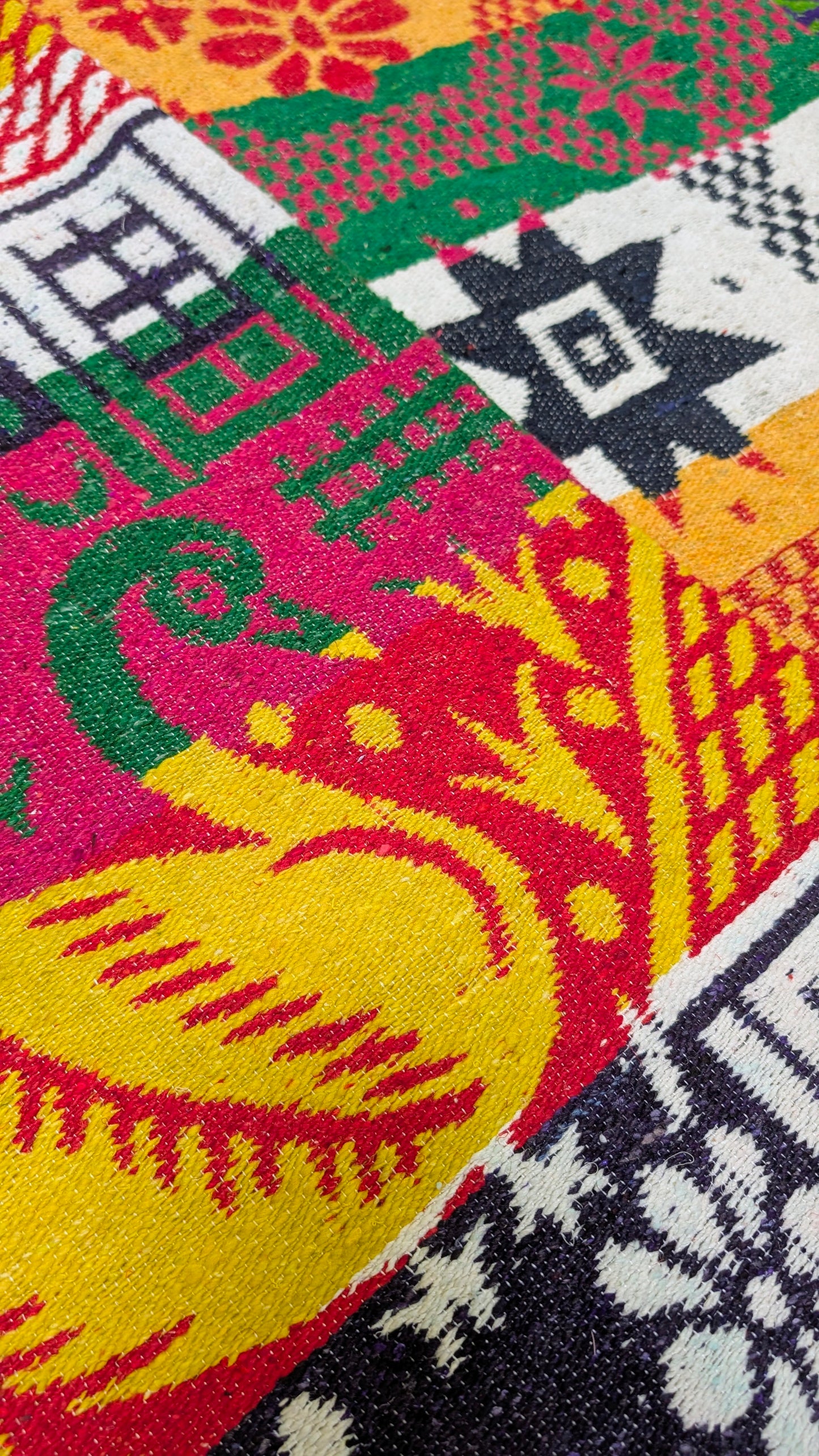 Folk art rug