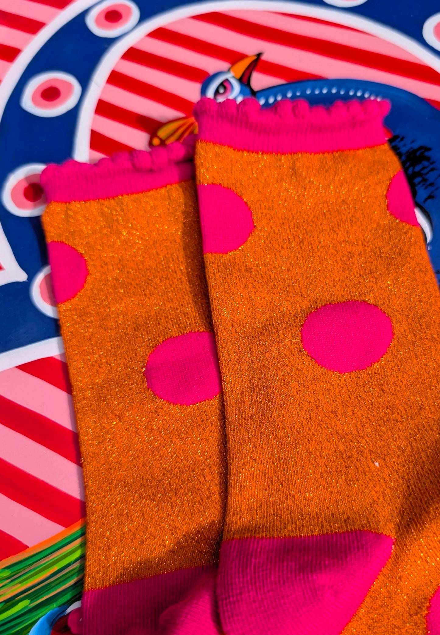 Patterntastic Glitter Socks