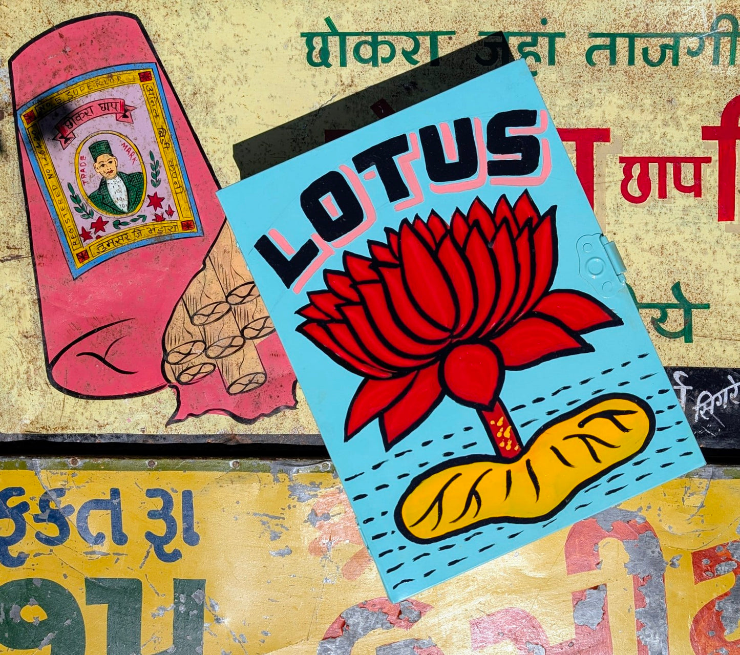 Indian truck art cupboards