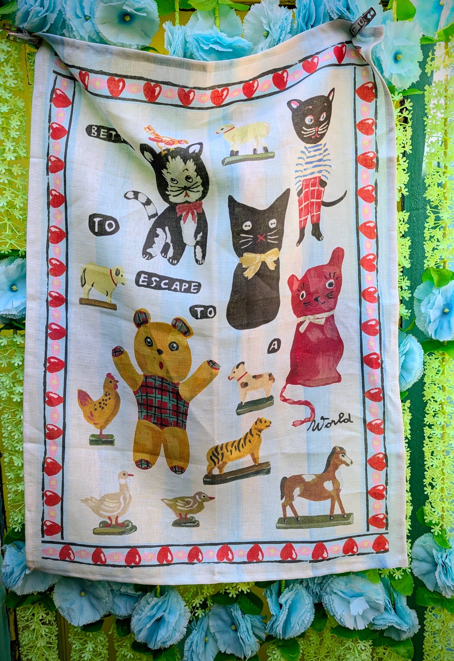 Lovely linen tea towels