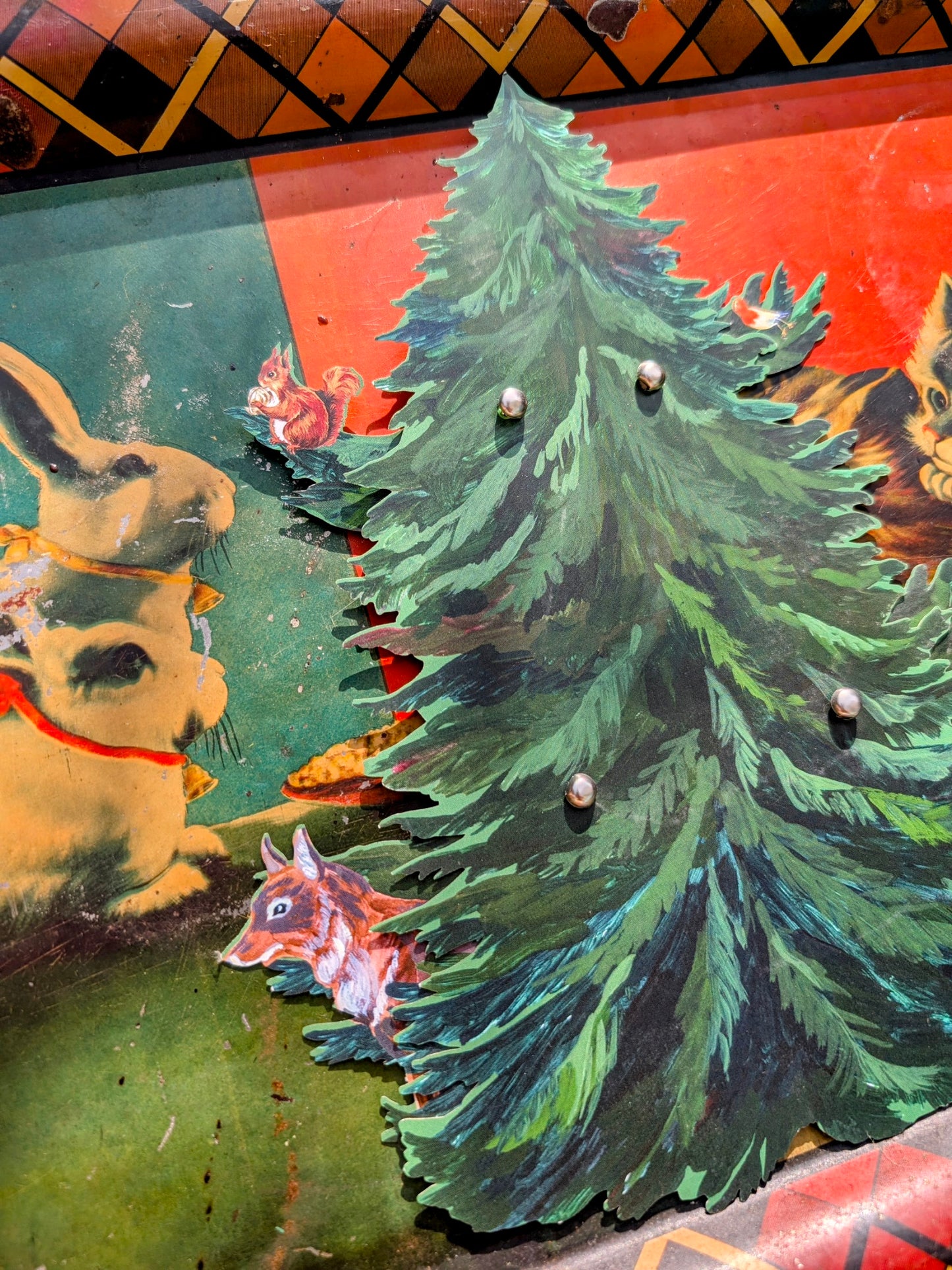 Little red in the woods articulated puppets