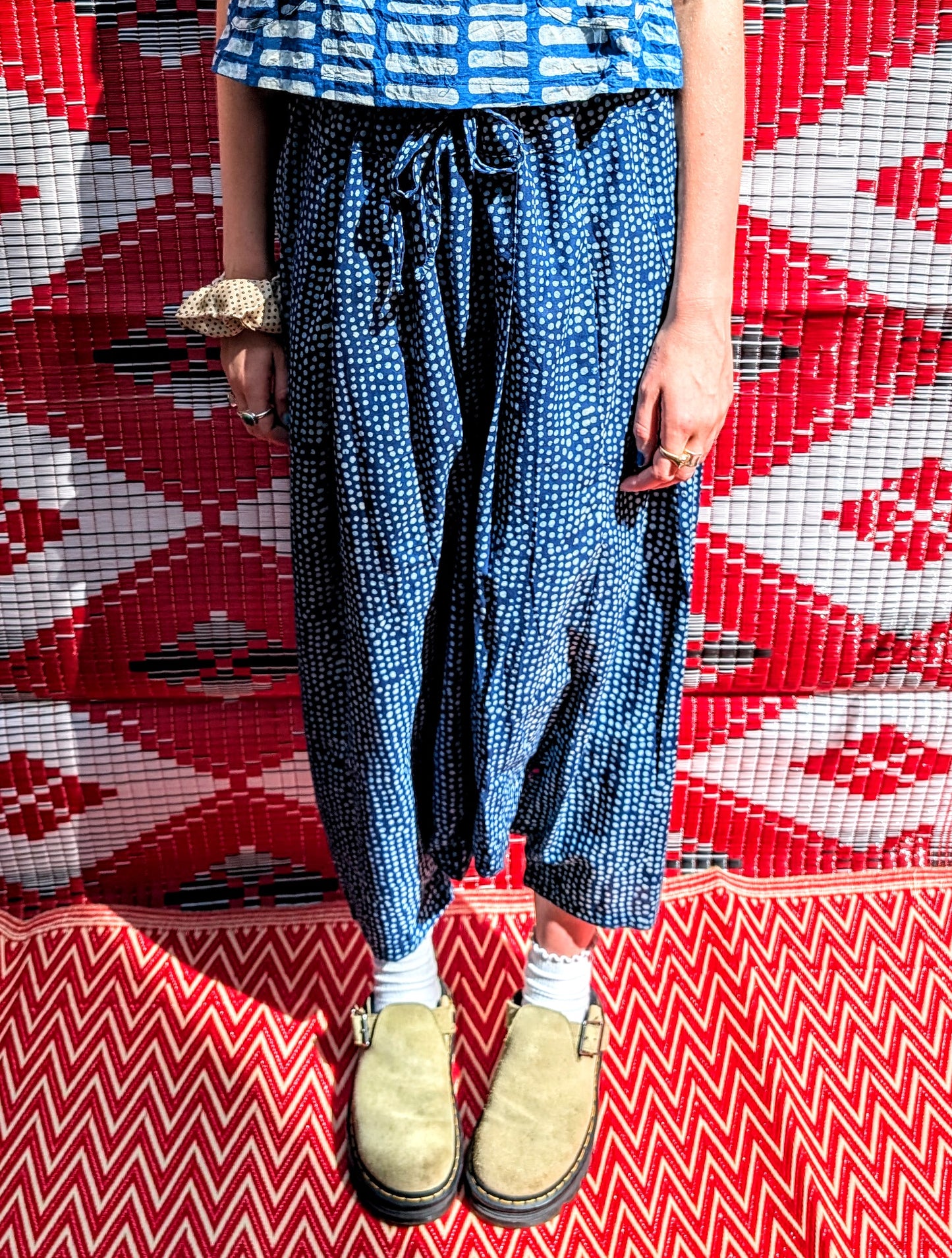 Harem pant - indigo
