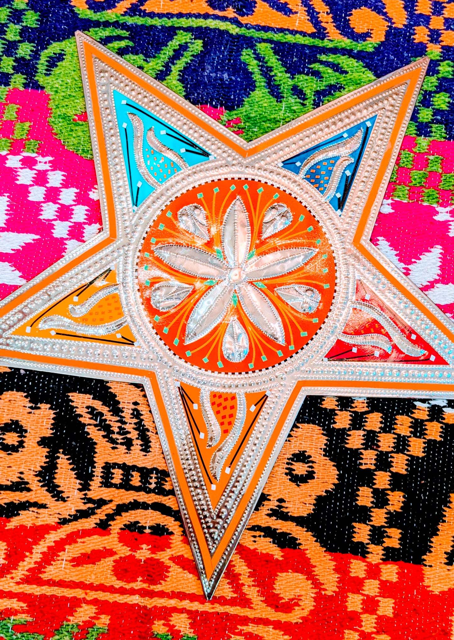 Colour pop silver star