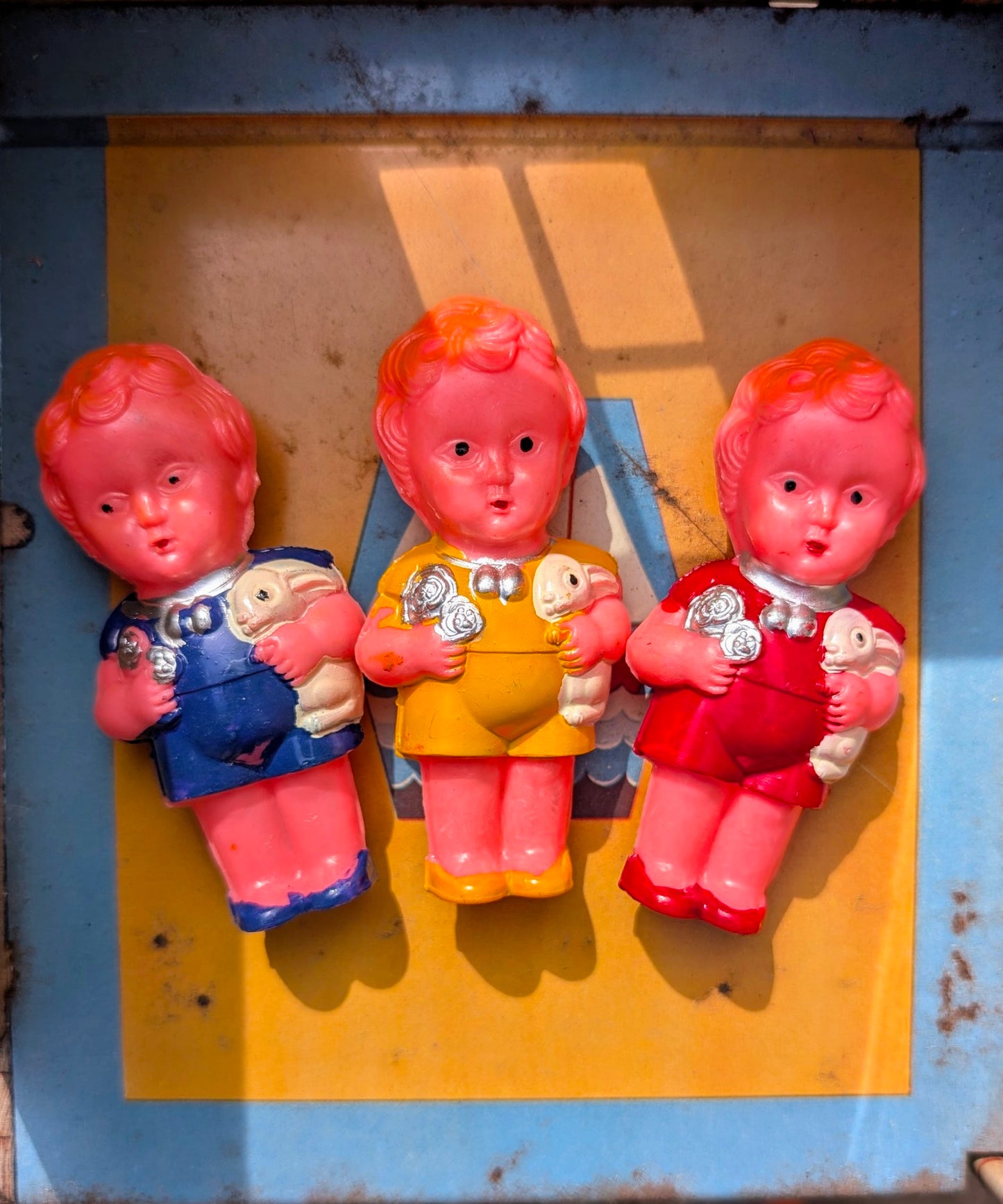 Vintage Bunny boy Rattle