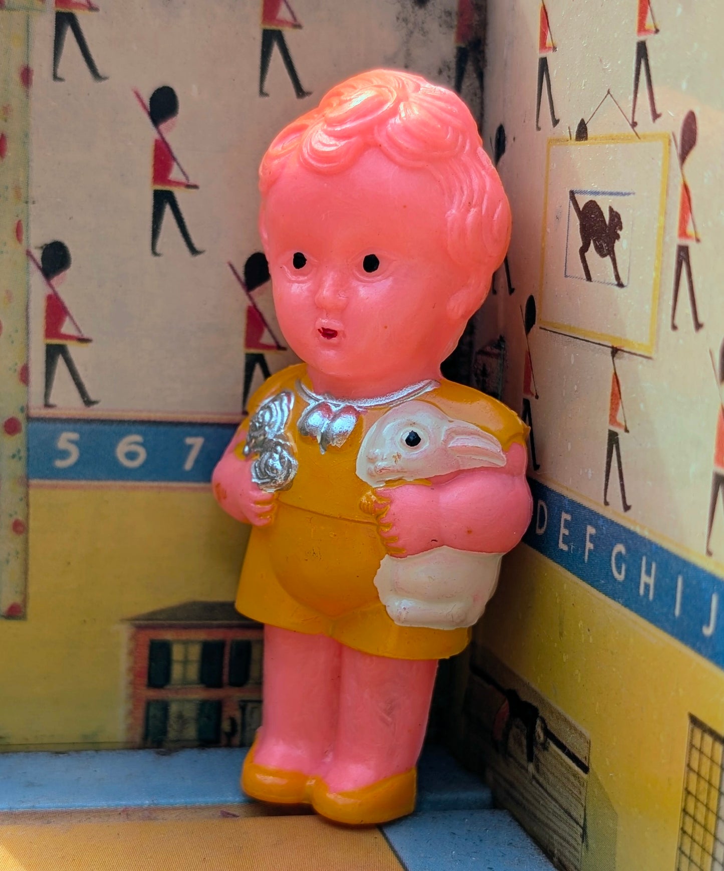 Vintage Bunny boy Rattle