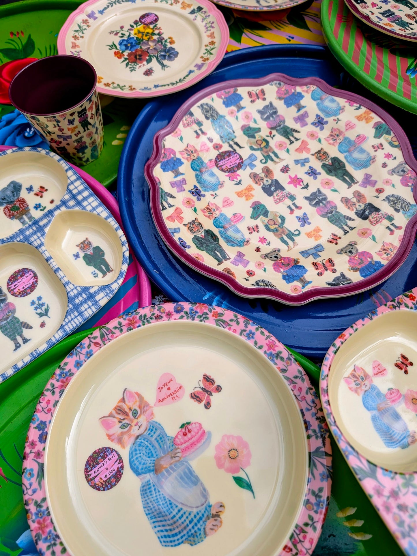 Nathalie Lete X Rice Melamine collection